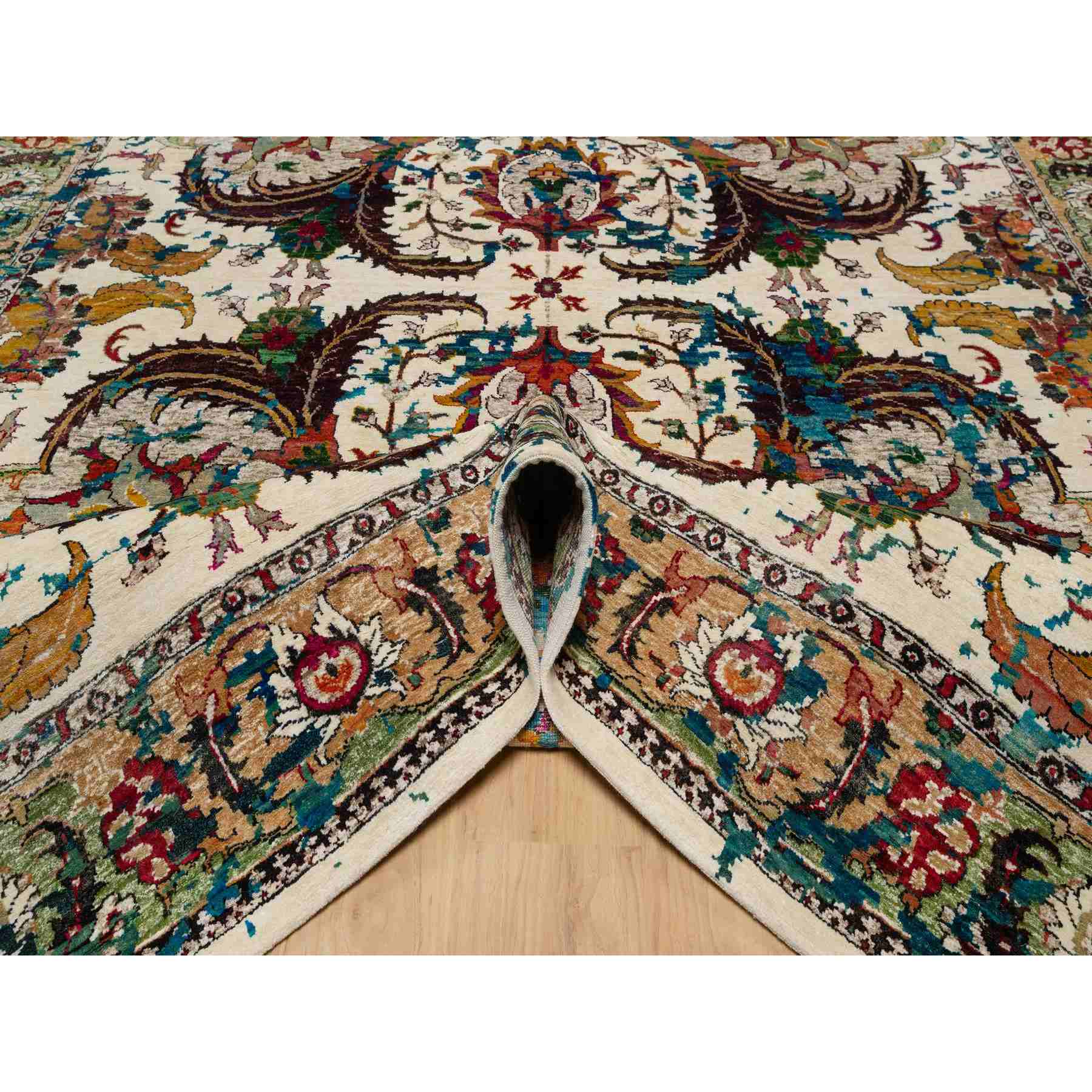 Transitional-Hand-Knotted-Rug-455820