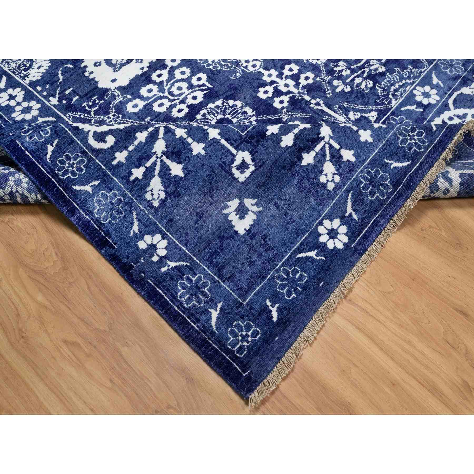 Transitional-Hand-Knotted-Rug-456080