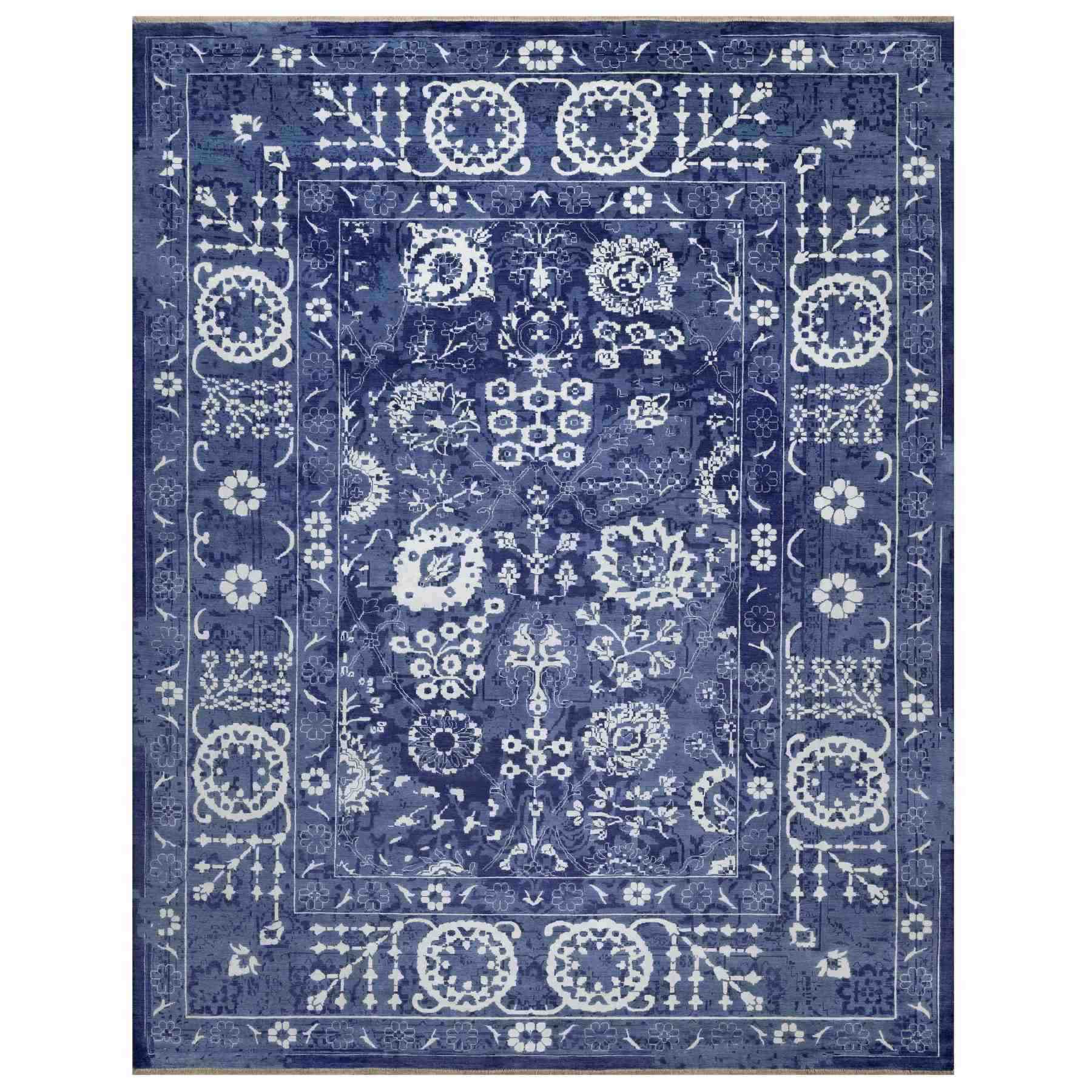 Transitional-Hand-Knotted-Rug-456325