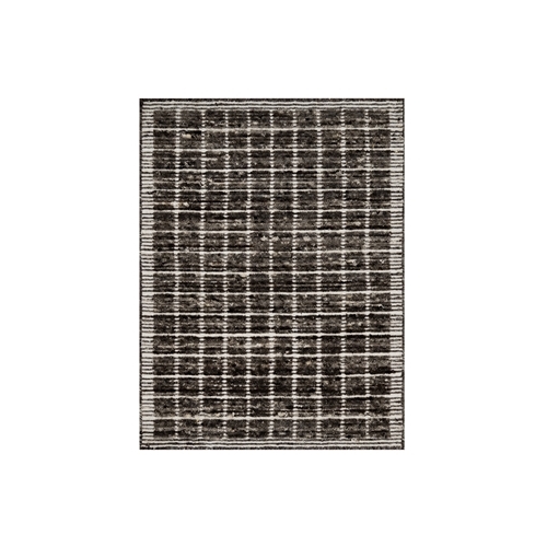 Shades of Brown, Soft to the Touch, Modern Plain Decor Box Design, Luxurious Wool, Loomed Knotted, Mat, Oriental Rug