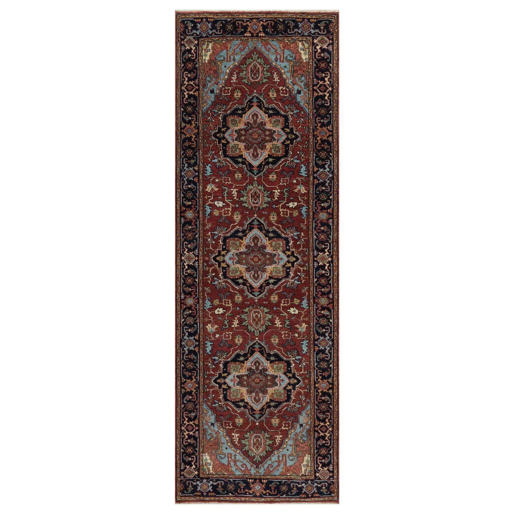 Heriz-Hand-Knotted-Rug-457520