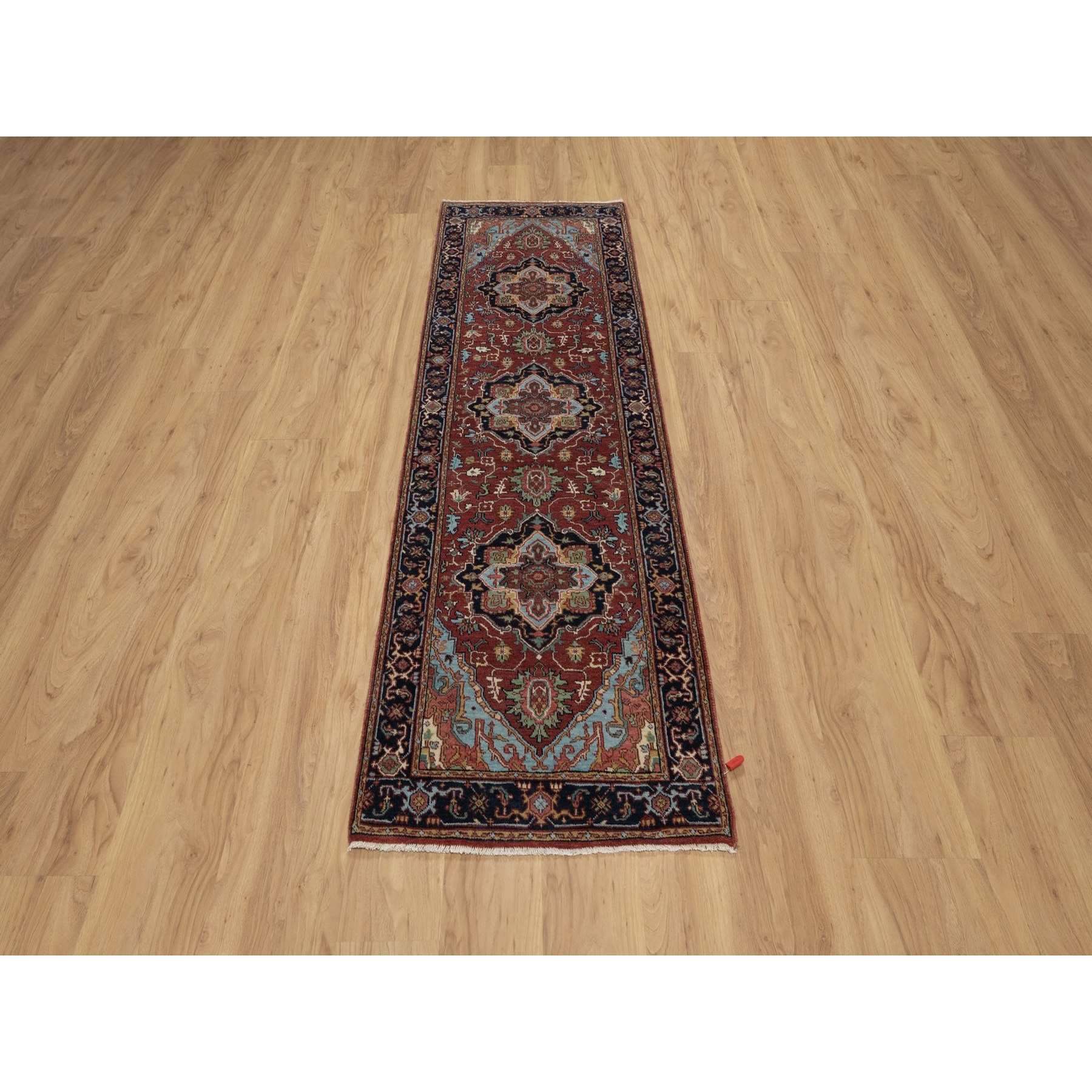 Heriz-Hand-Knotted-Rug-457520