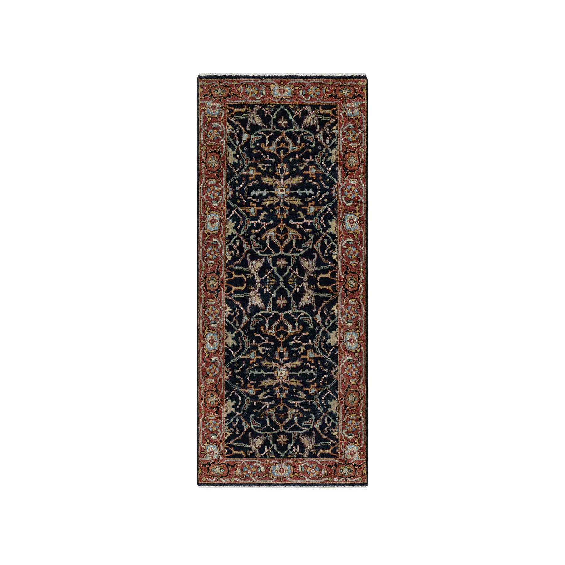 Heriz-Hand-Knotted-Rug-457530
