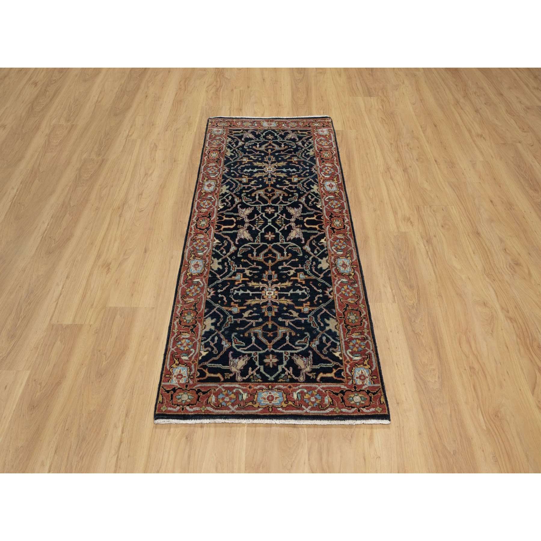 Heriz-Hand-Knotted-Rug-457530