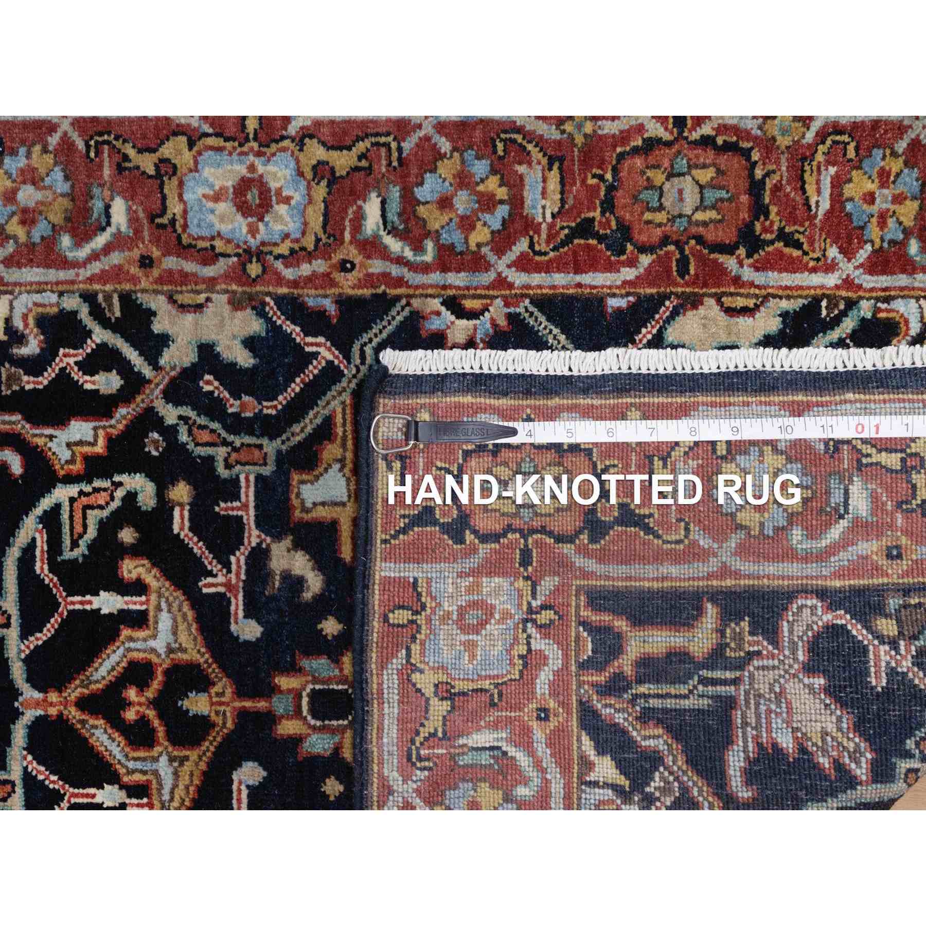Heriz-Hand-Knotted-Rug-457530