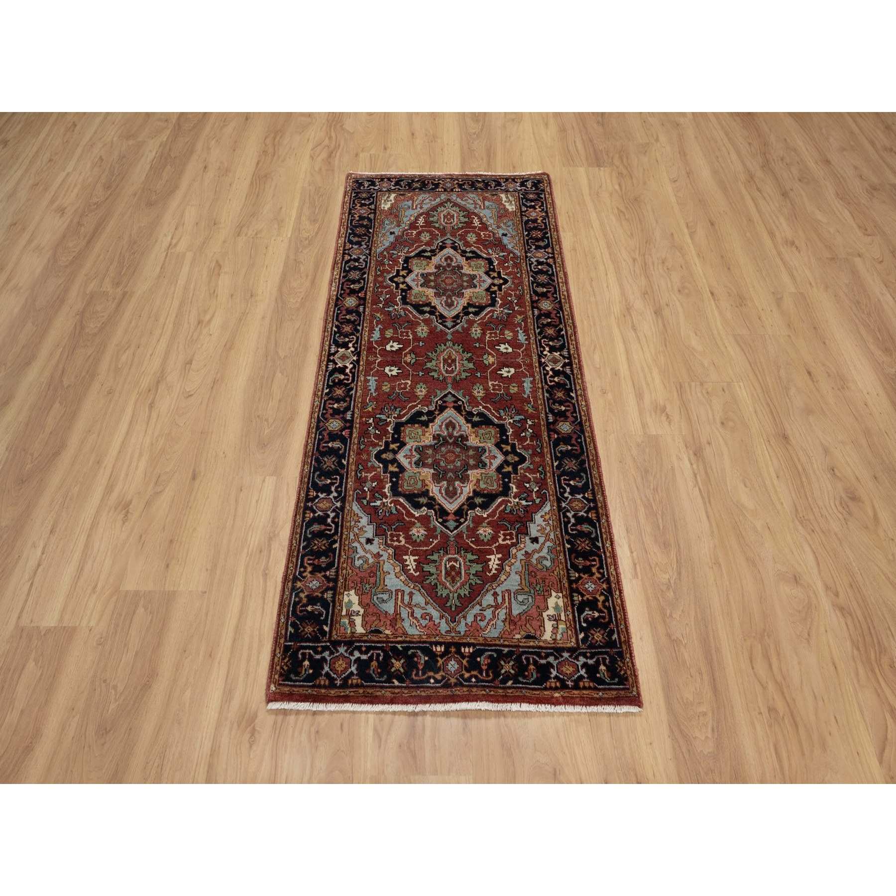 Heriz-Hand-Knotted-Rug-457535