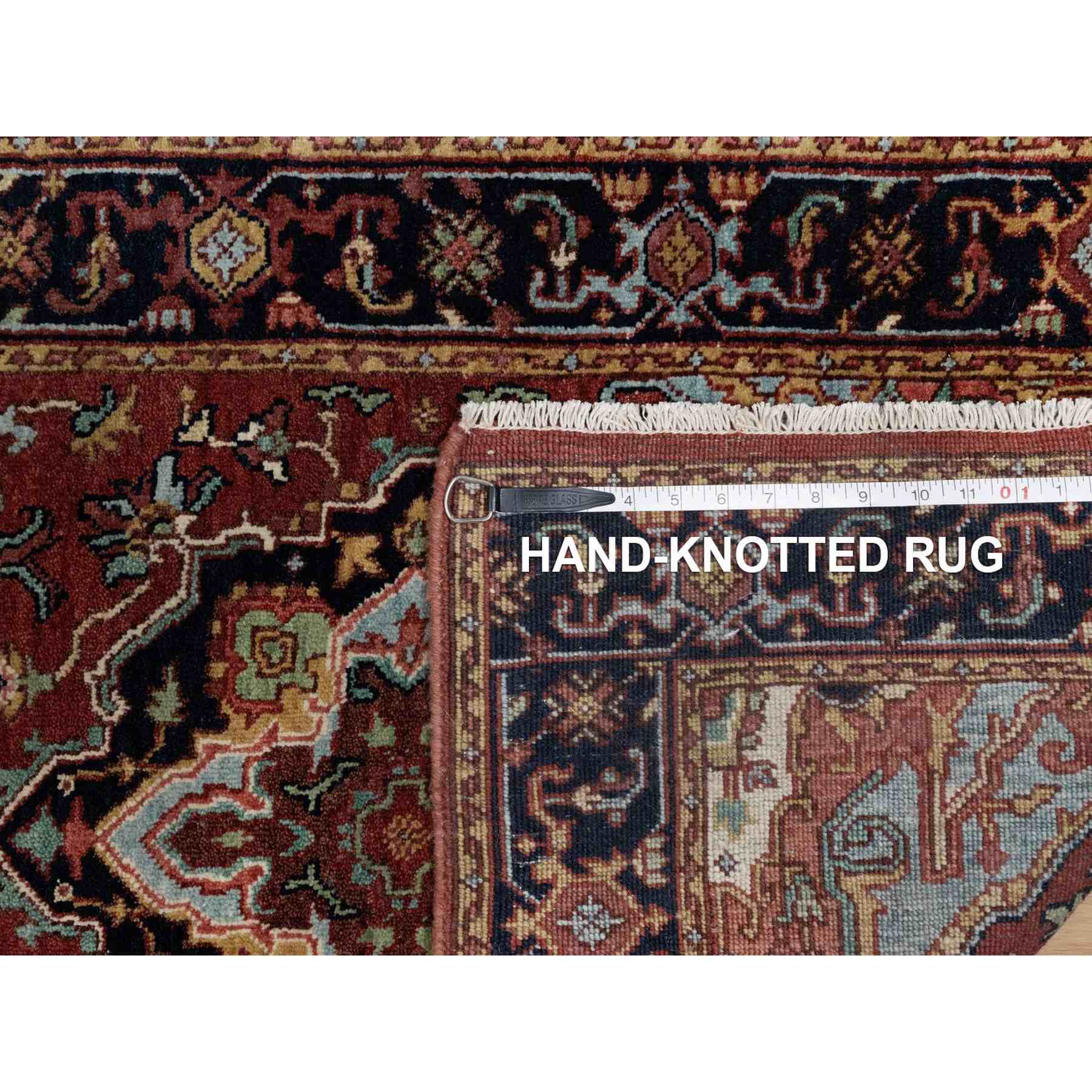 Heriz-Hand-Knotted-Rug-457535