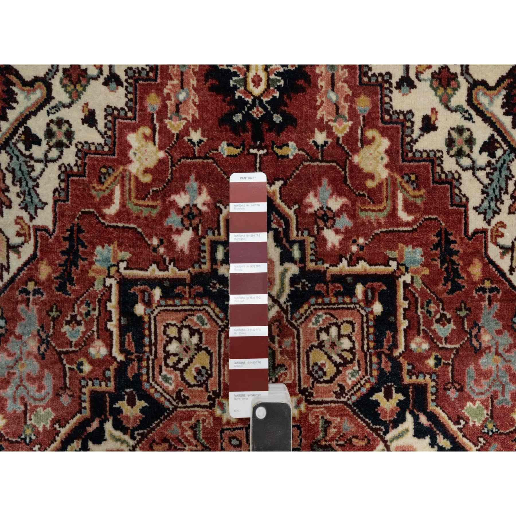 Heriz-Hand-Knotted-Rug-457545