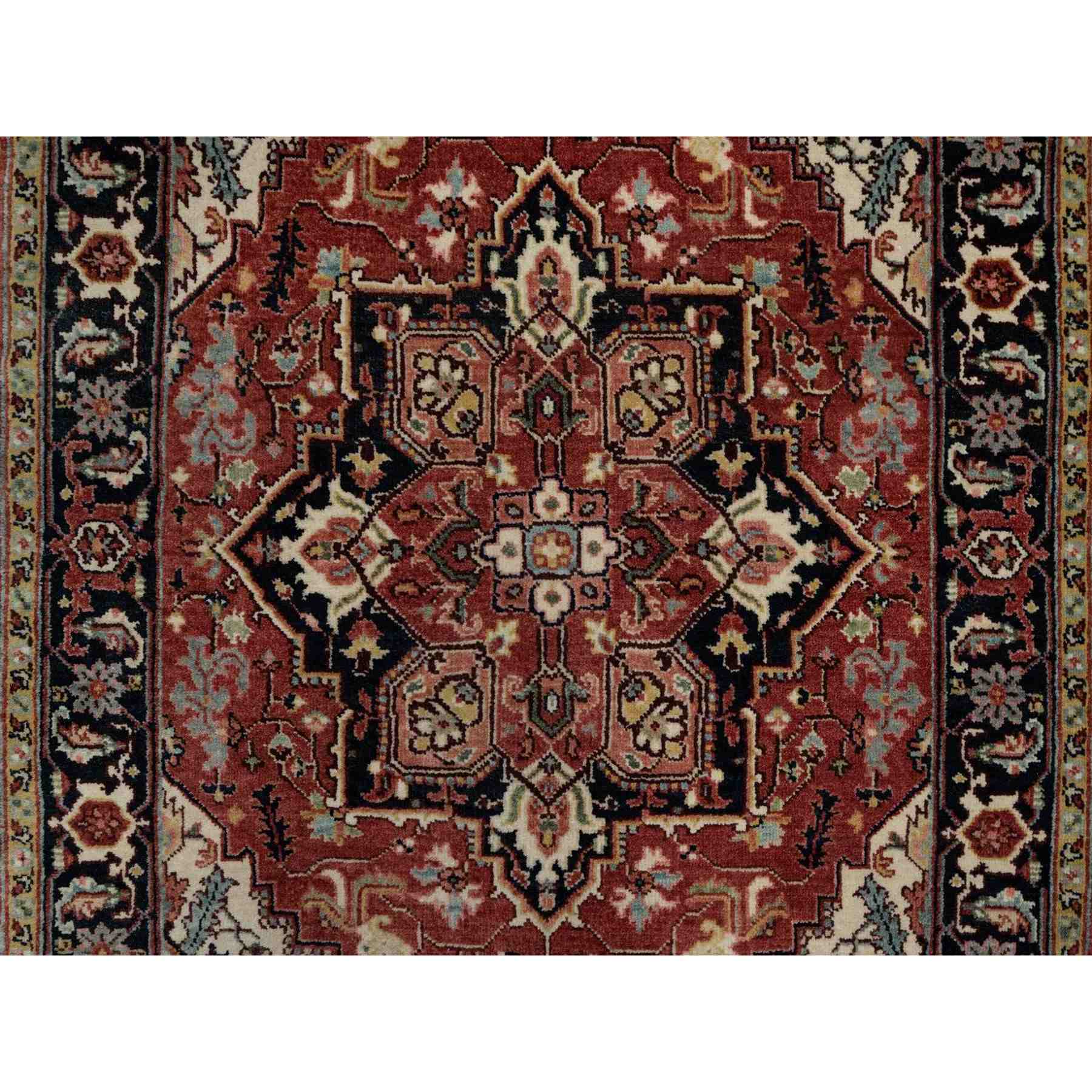 Heriz-Hand-Knotted-Rug-457545