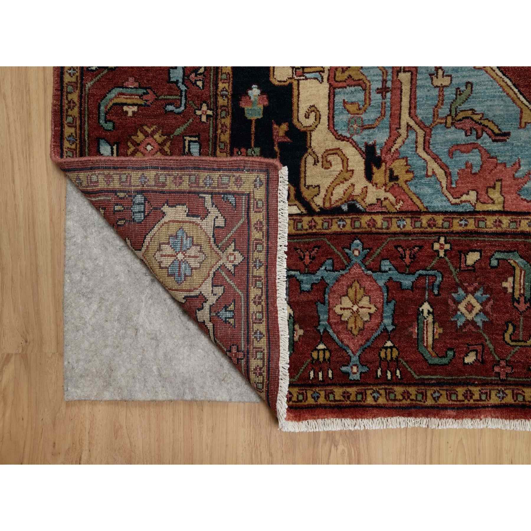 Heriz-Hand-Knotted-Rug-457575