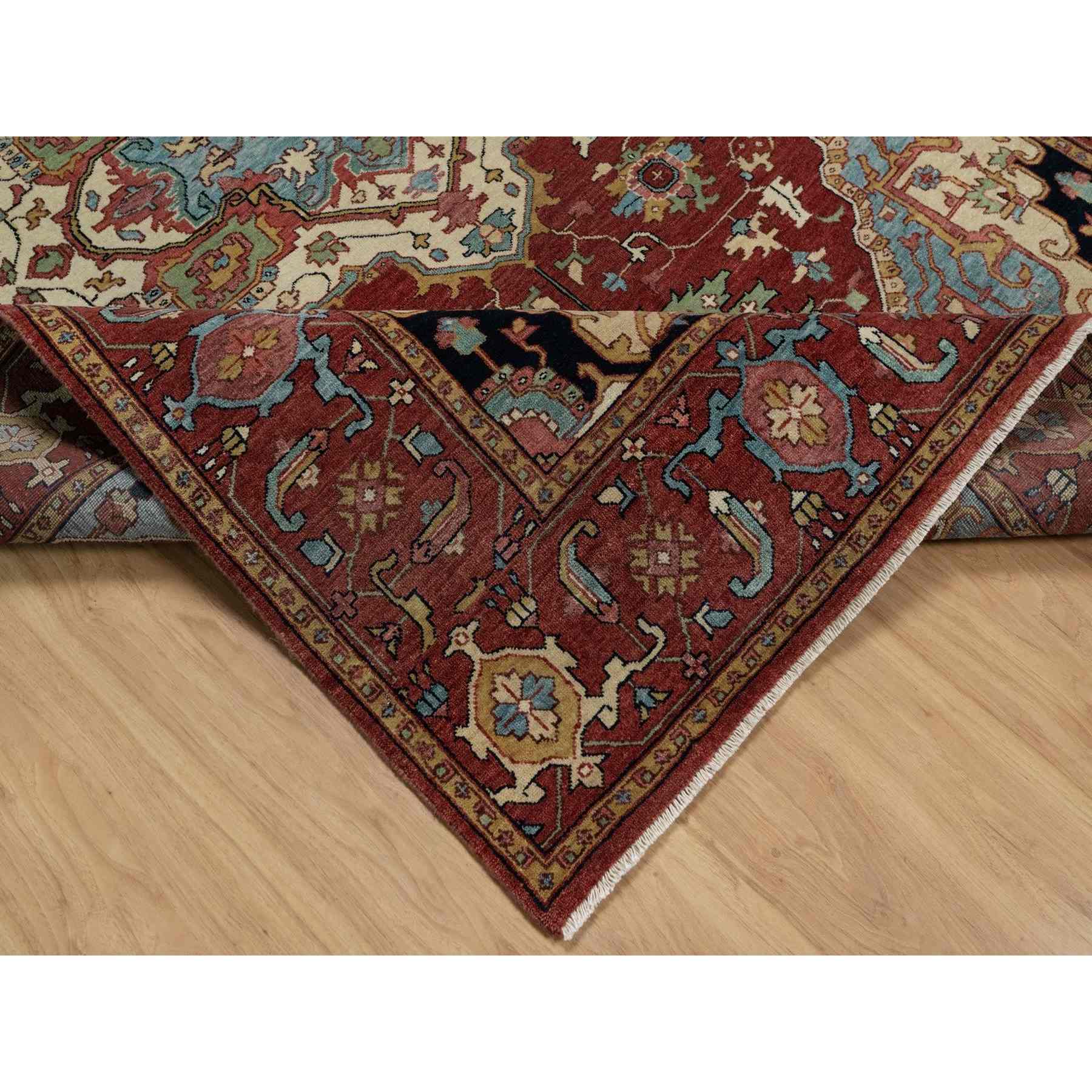 Heriz-Hand-Knotted-Rug-457575