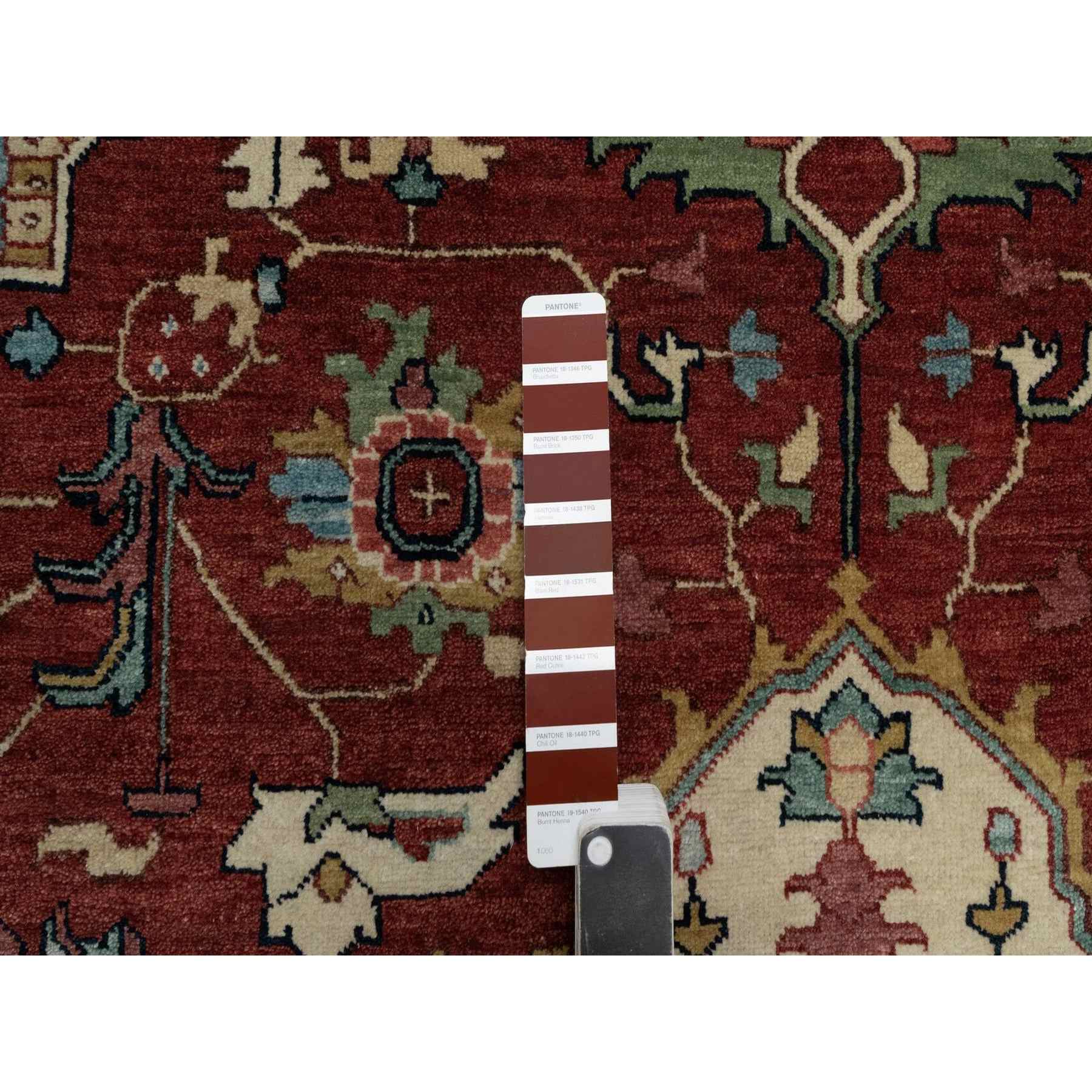 Heriz-Hand-Knotted-Rug-457575