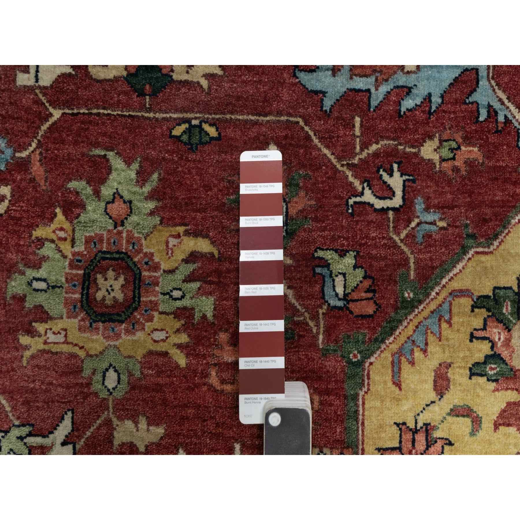 Heriz-Hand-Knotted-Rug-457580