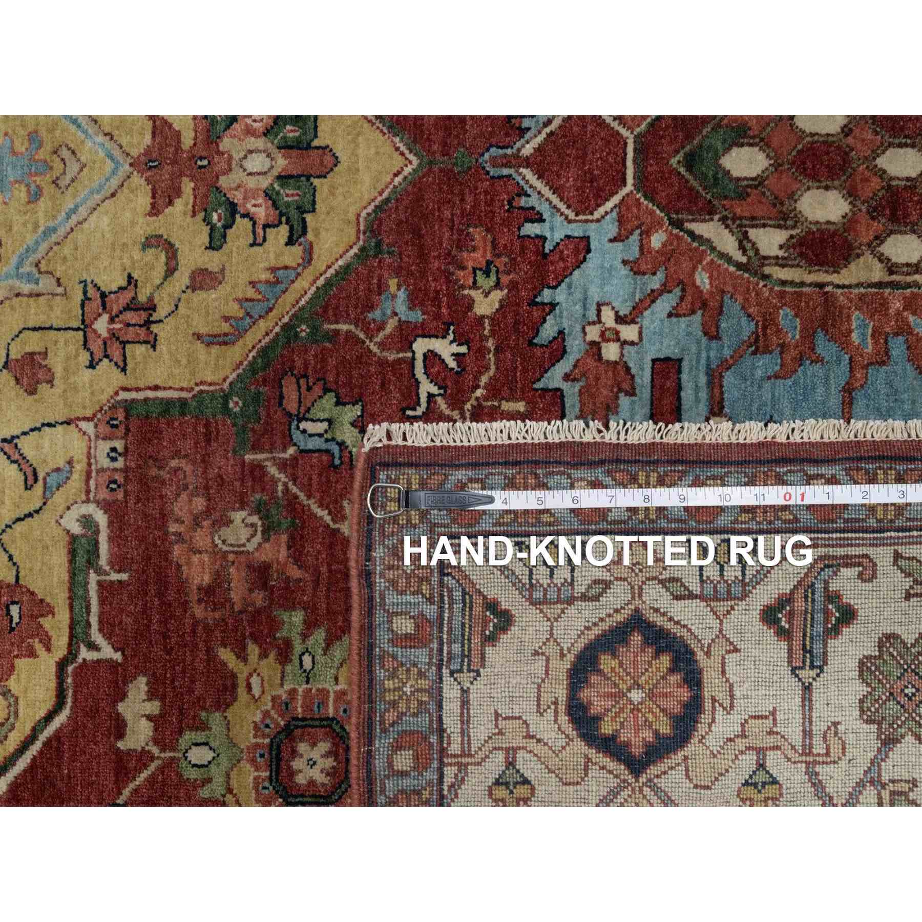 Heriz-Hand-Knotted-Rug-457580