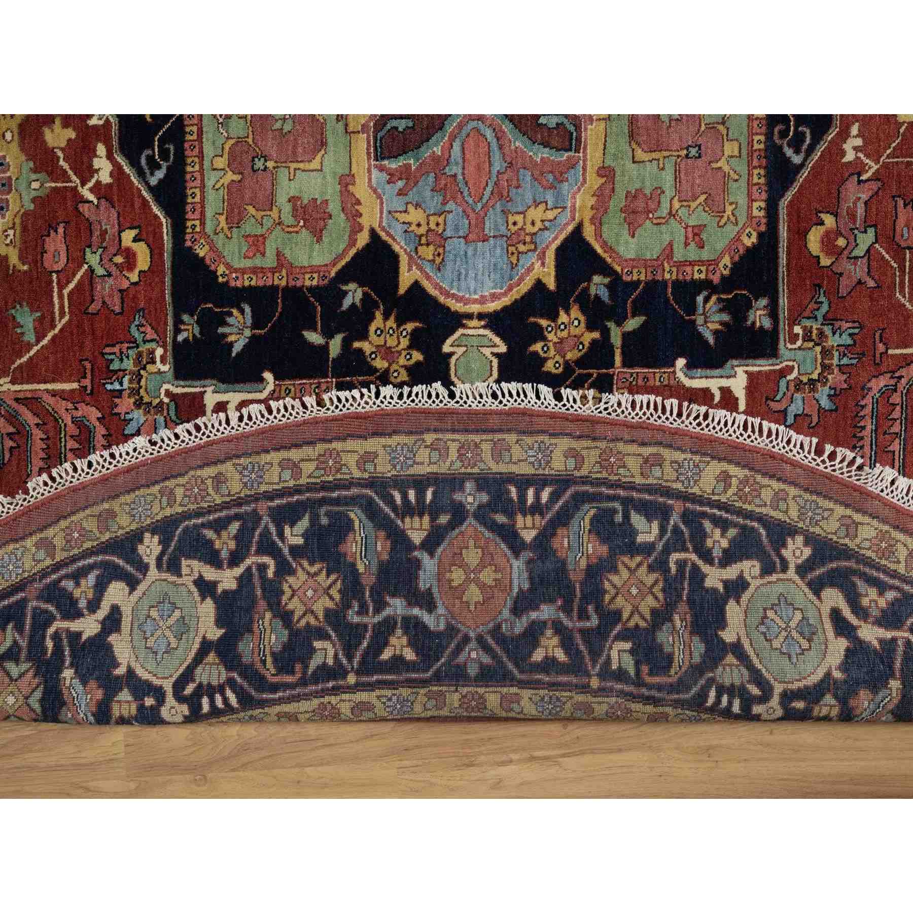 Heriz-Hand-Knotted-Rug-457590