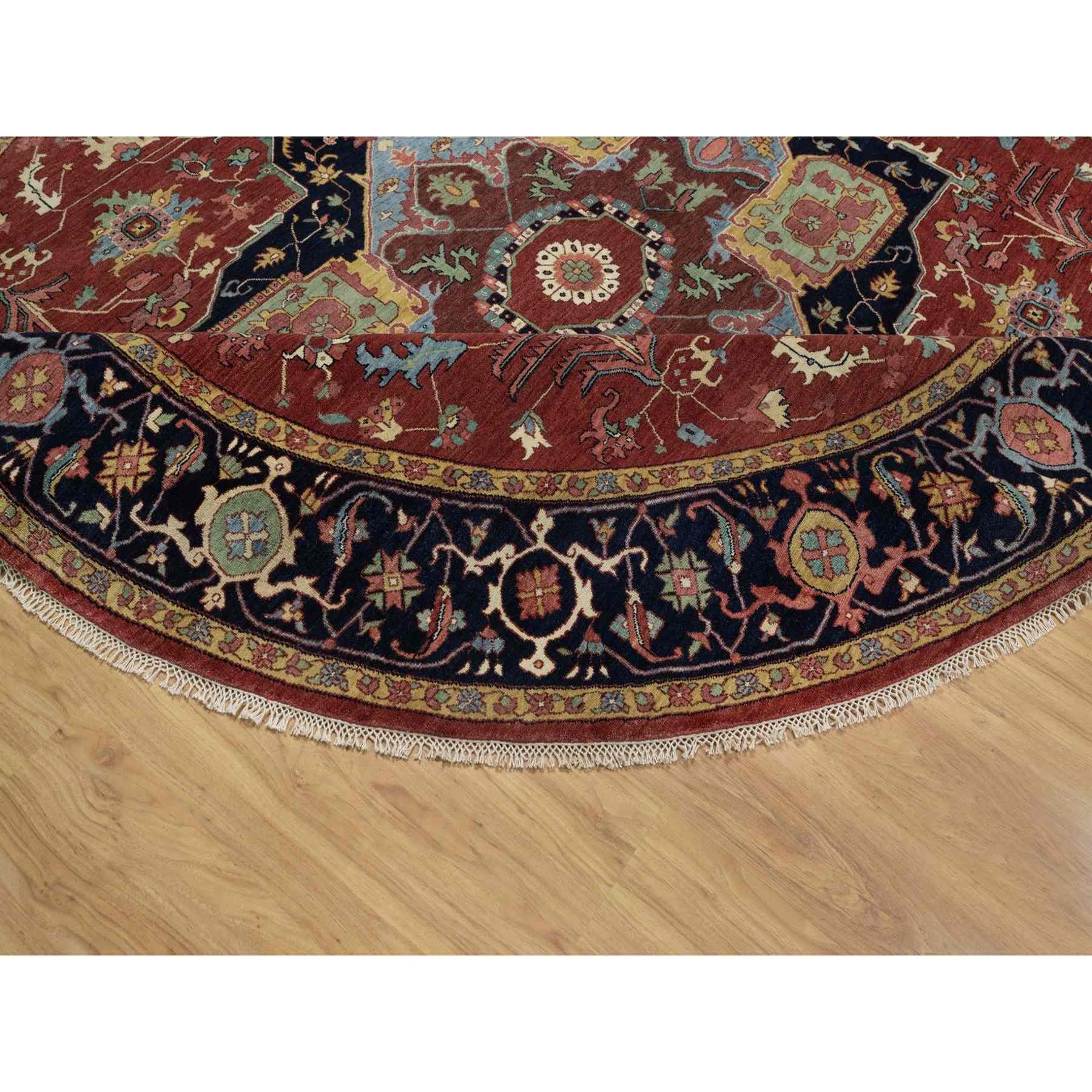 Heriz-Hand-Knotted-Rug-457590