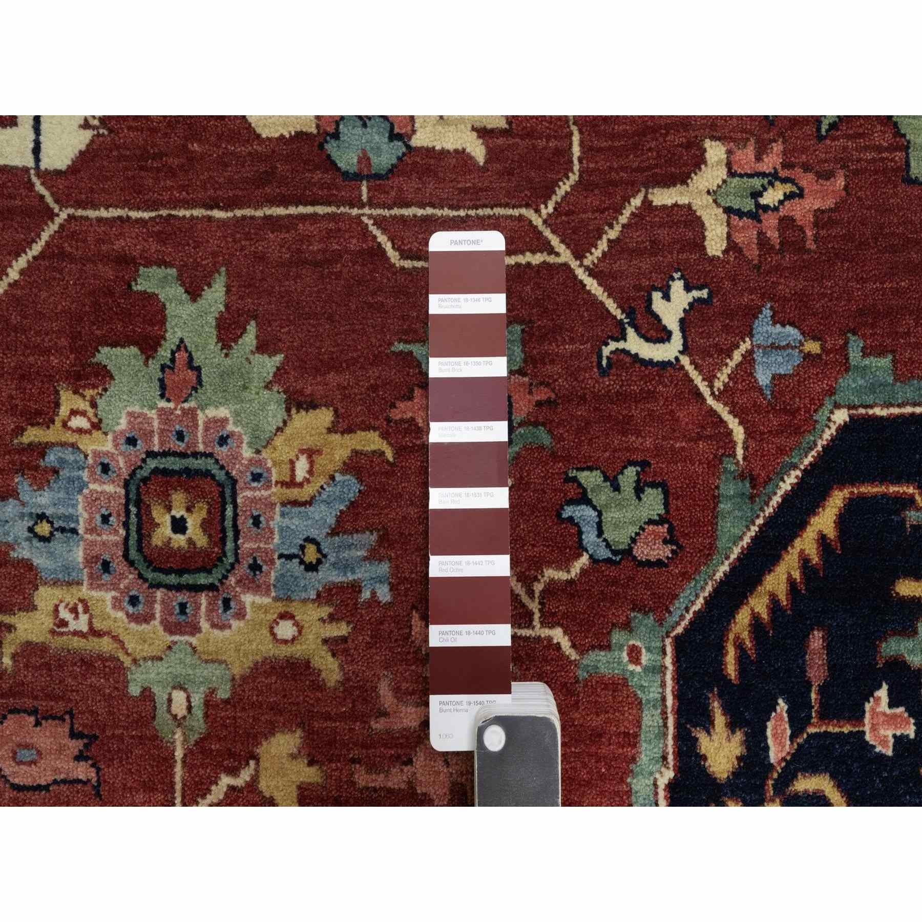 Heriz-Hand-Knotted-Rug-457590