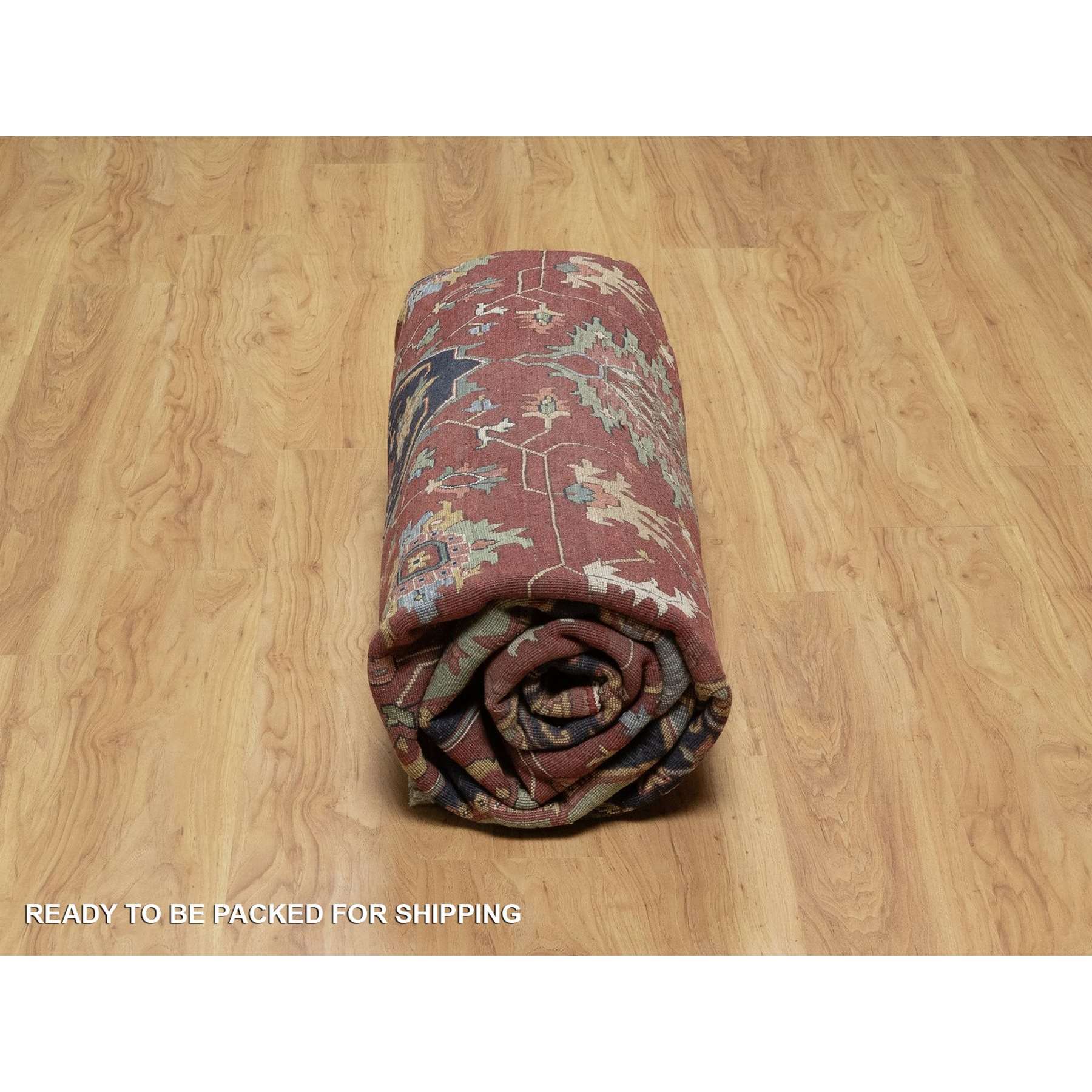 Heriz-Hand-Knotted-Rug-457590
