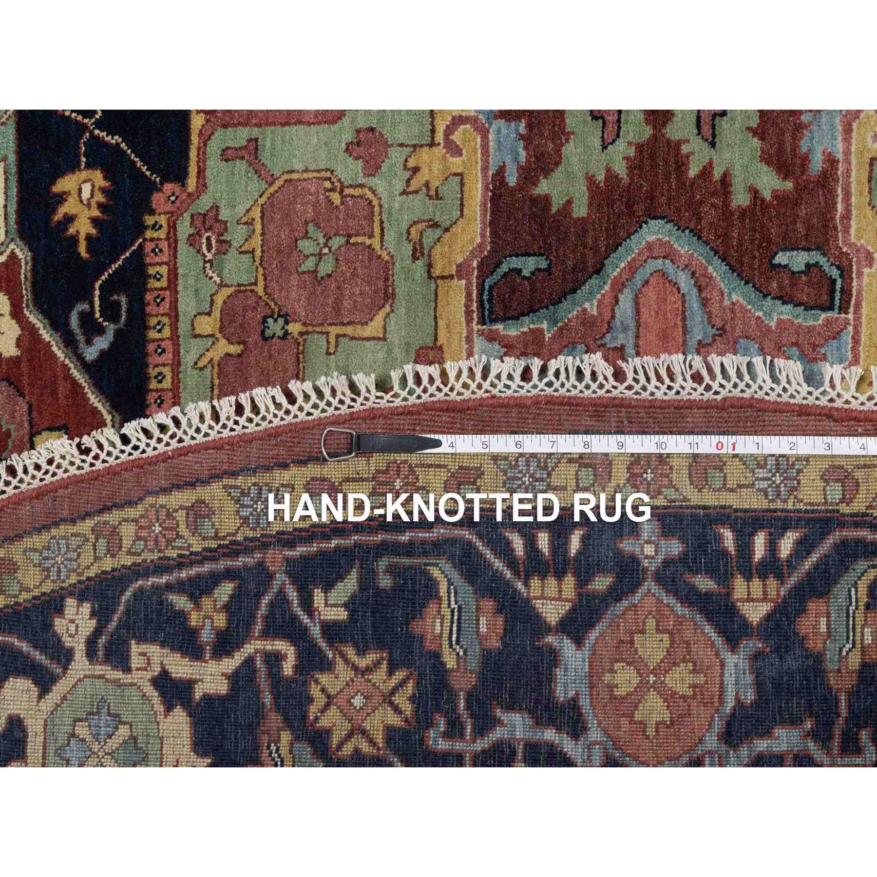 Heriz-Hand-Knotted-Rug-457590