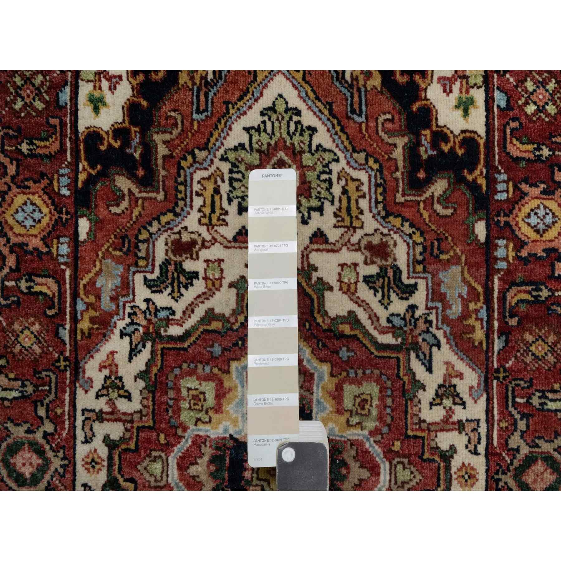 Heriz-Hand-Knotted-Rug-457600