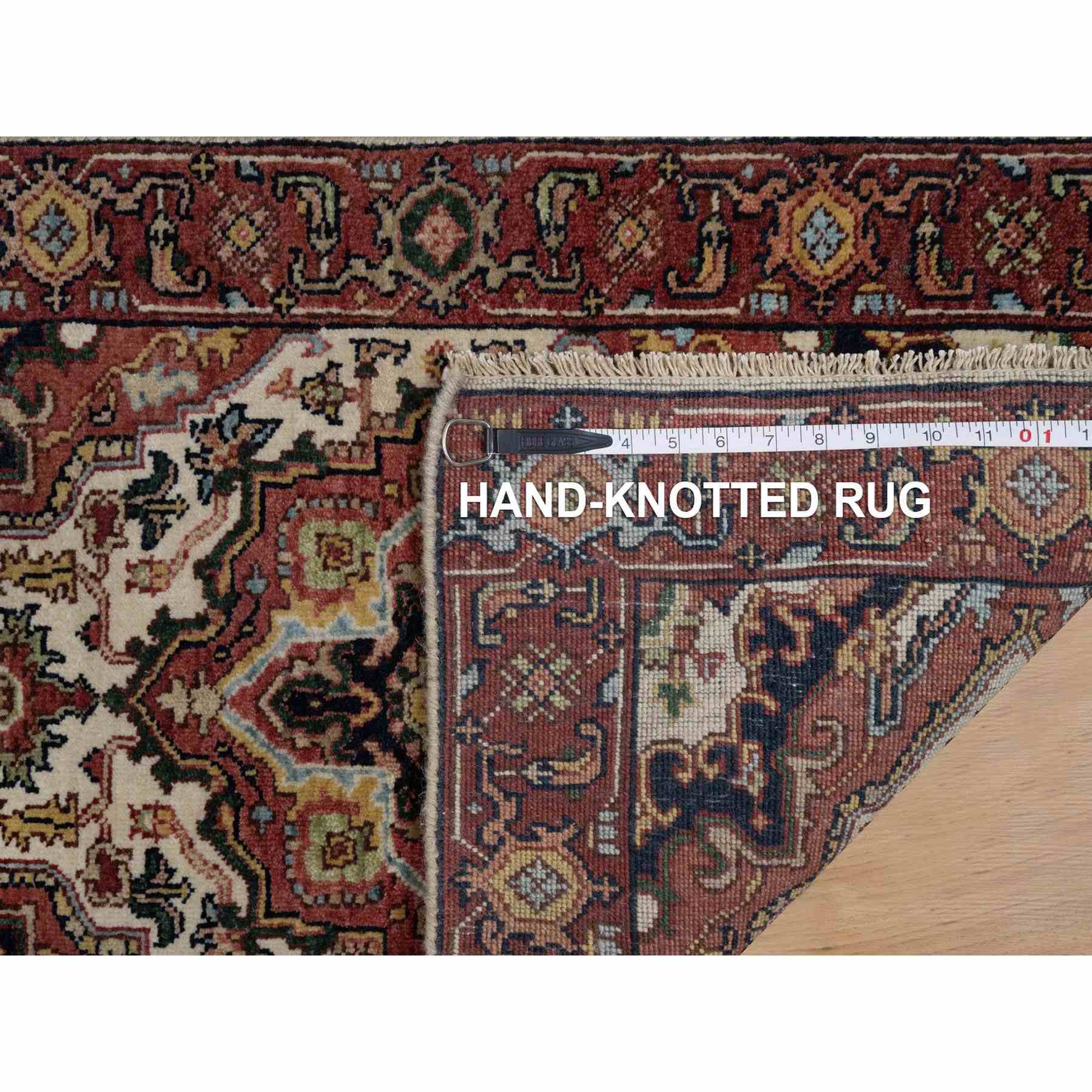 Heriz-Hand-Knotted-Rug-457600