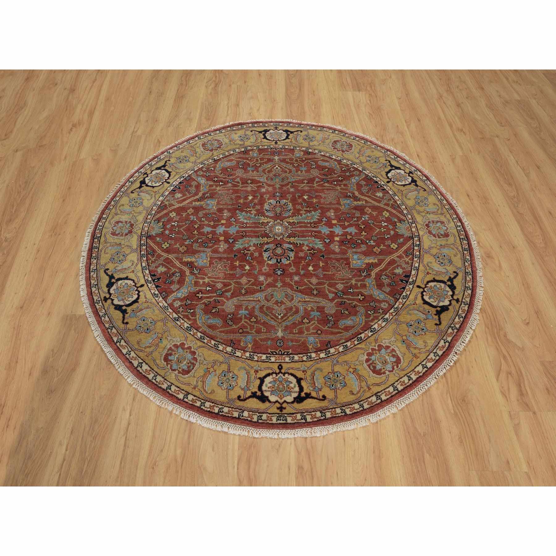 Heriz-Hand-Knotted-Rug-457605