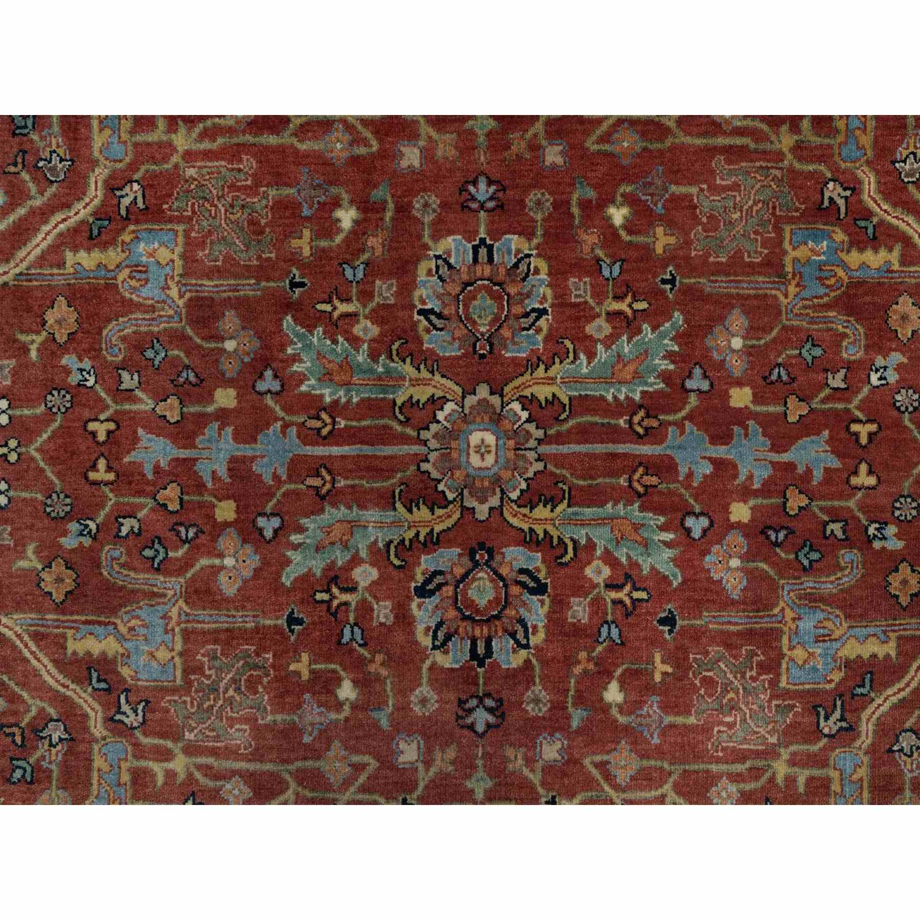 Heriz-Hand-Knotted-Rug-457605