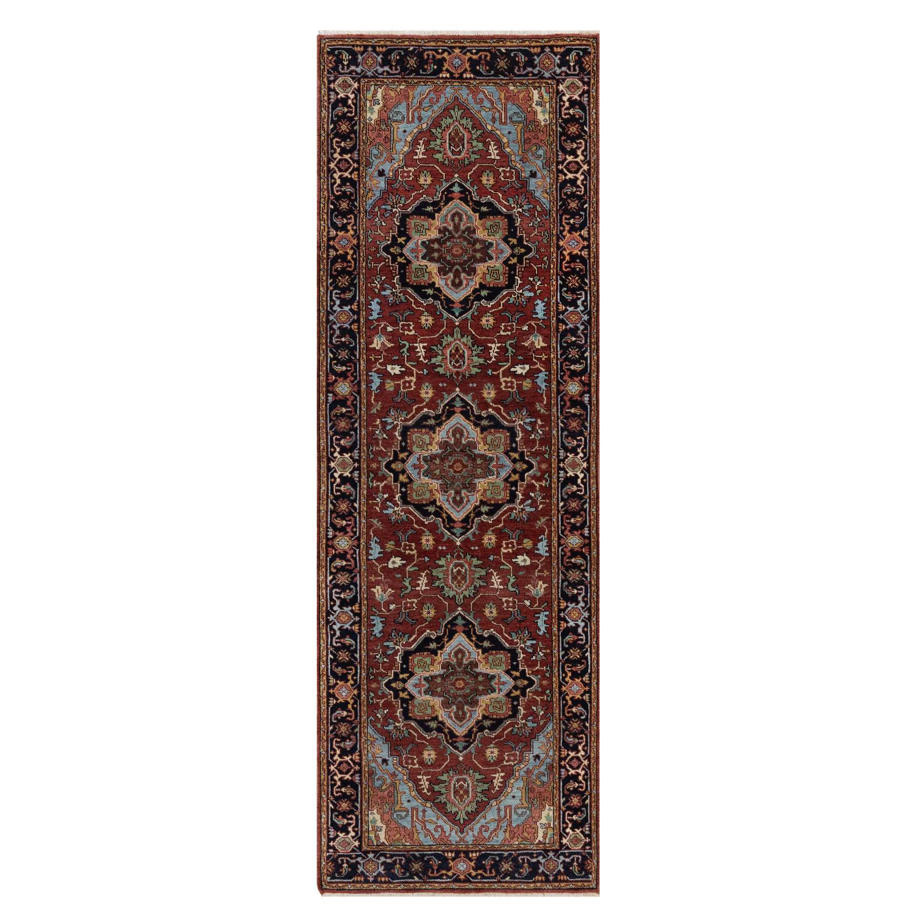 Heriz-Hand-Knotted-Rug-459645