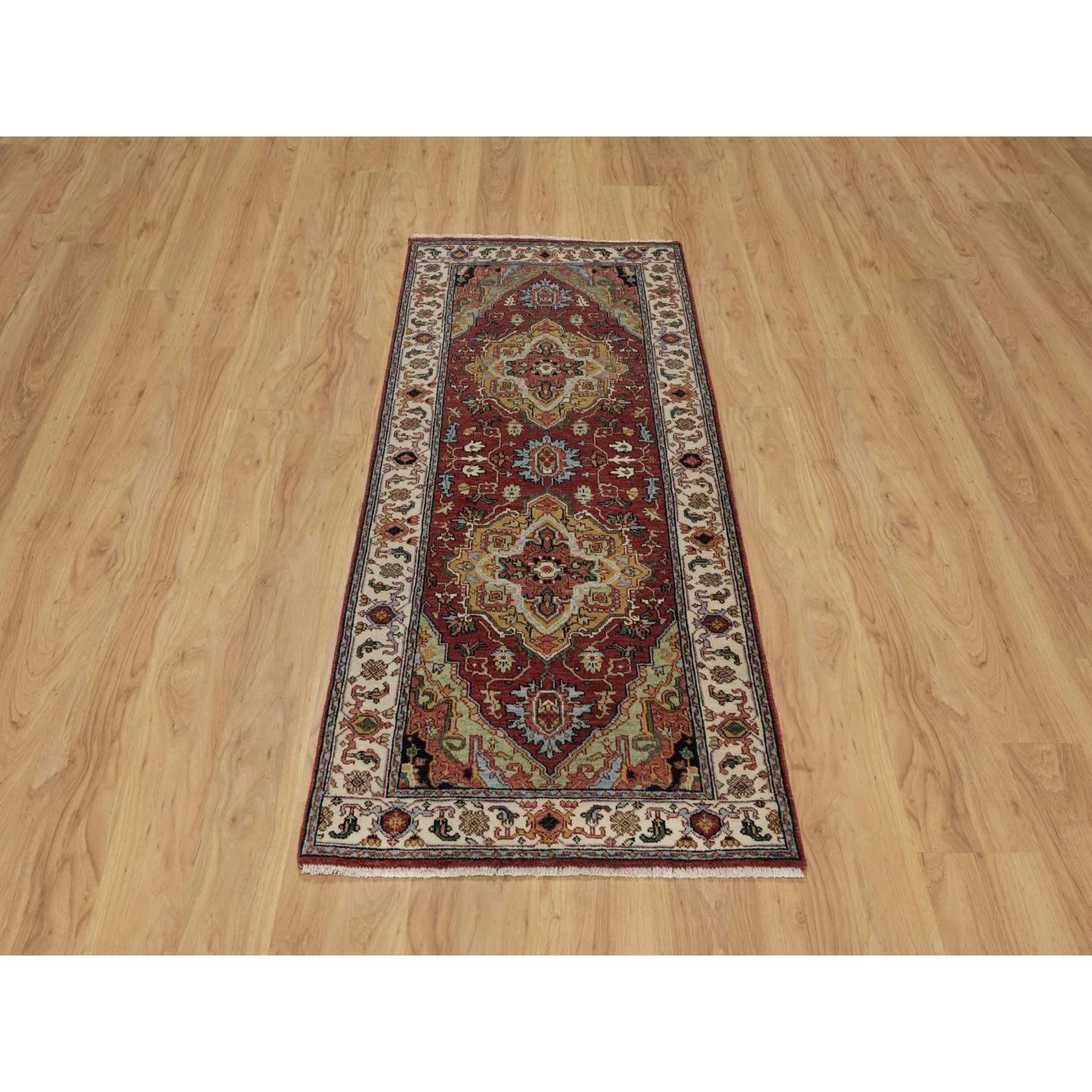 Heriz-Hand-Knotted-Rug-459650