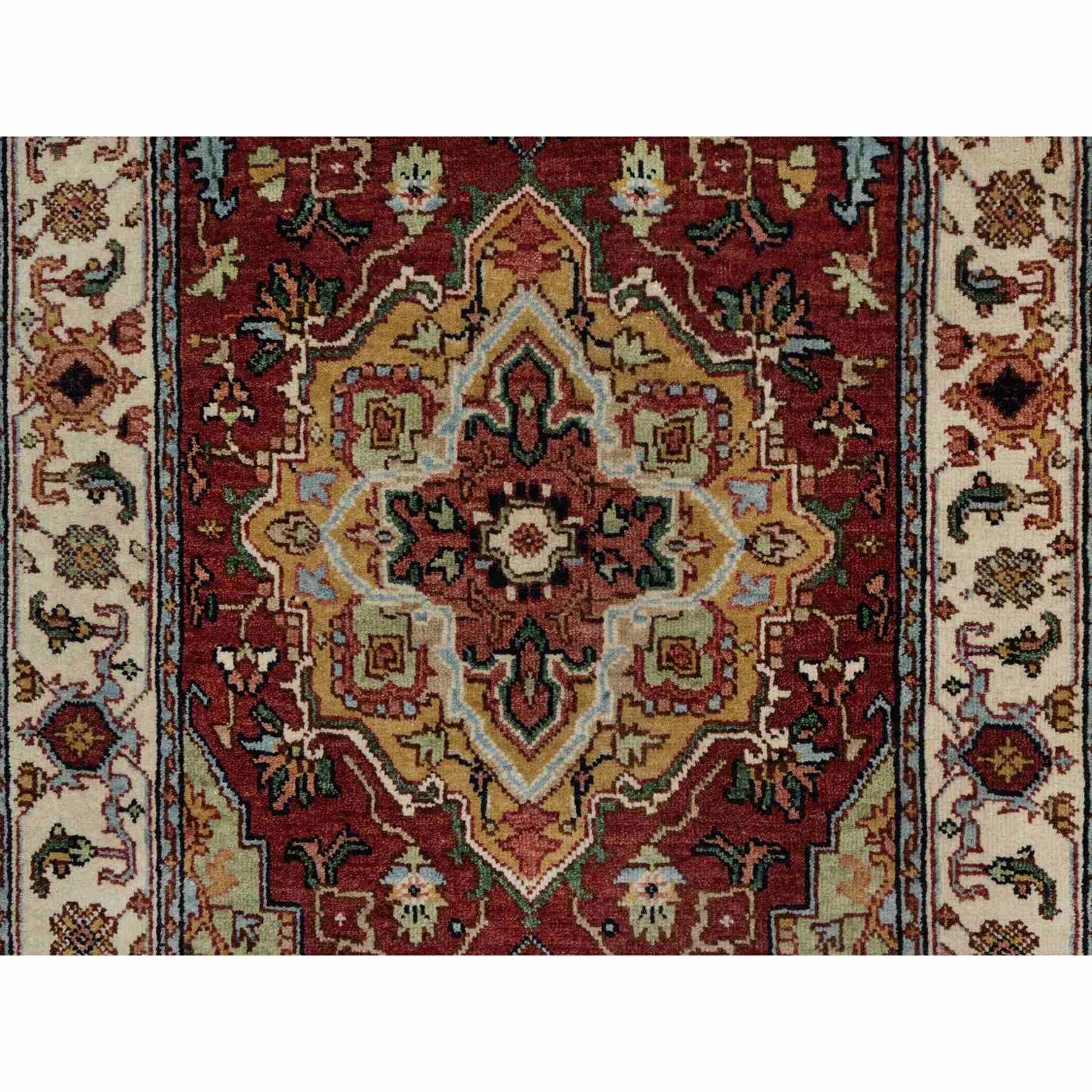 Heriz-Hand-Knotted-Rug-459650