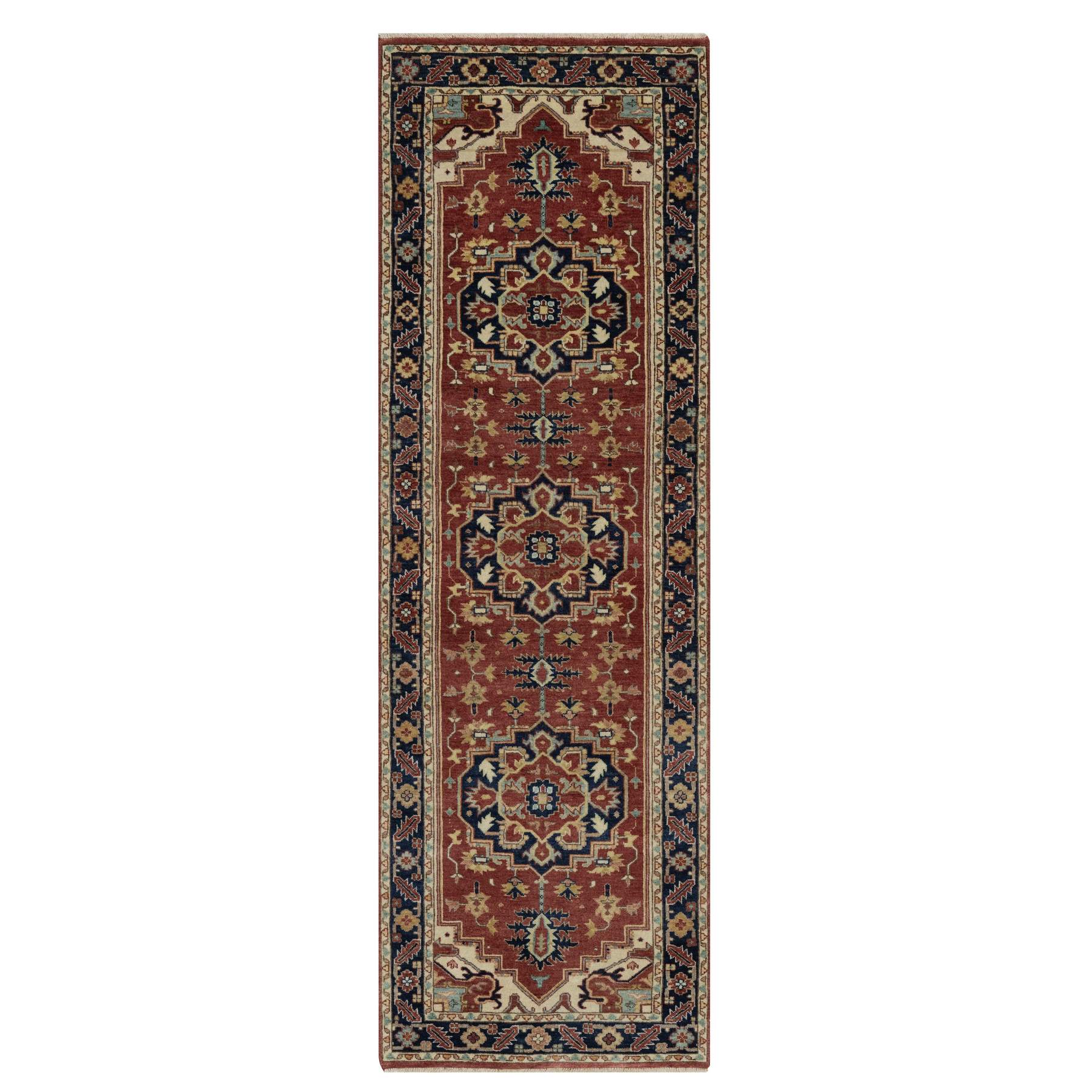 Heriz-Hand-Knotted-Rug-459660