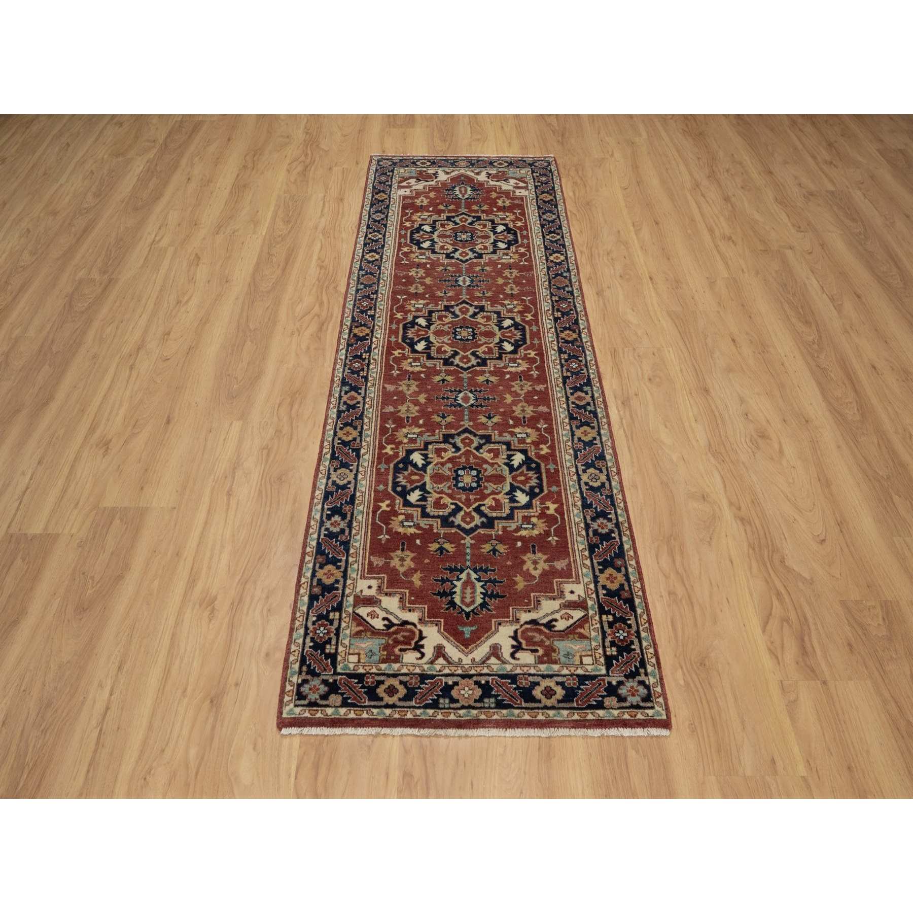 Heriz-Hand-Knotted-Rug-459660