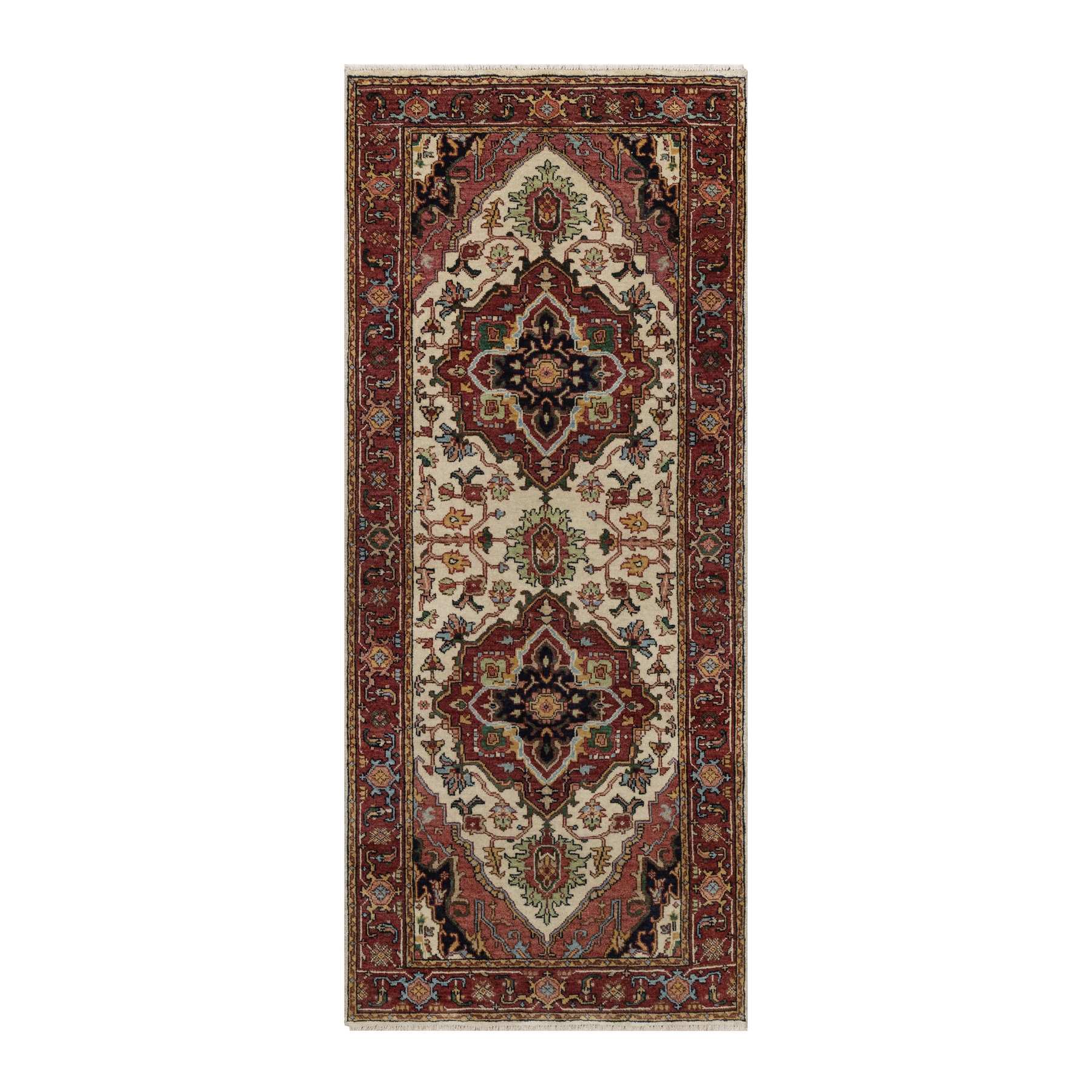 Heriz-Hand-Knotted-Rug-459675