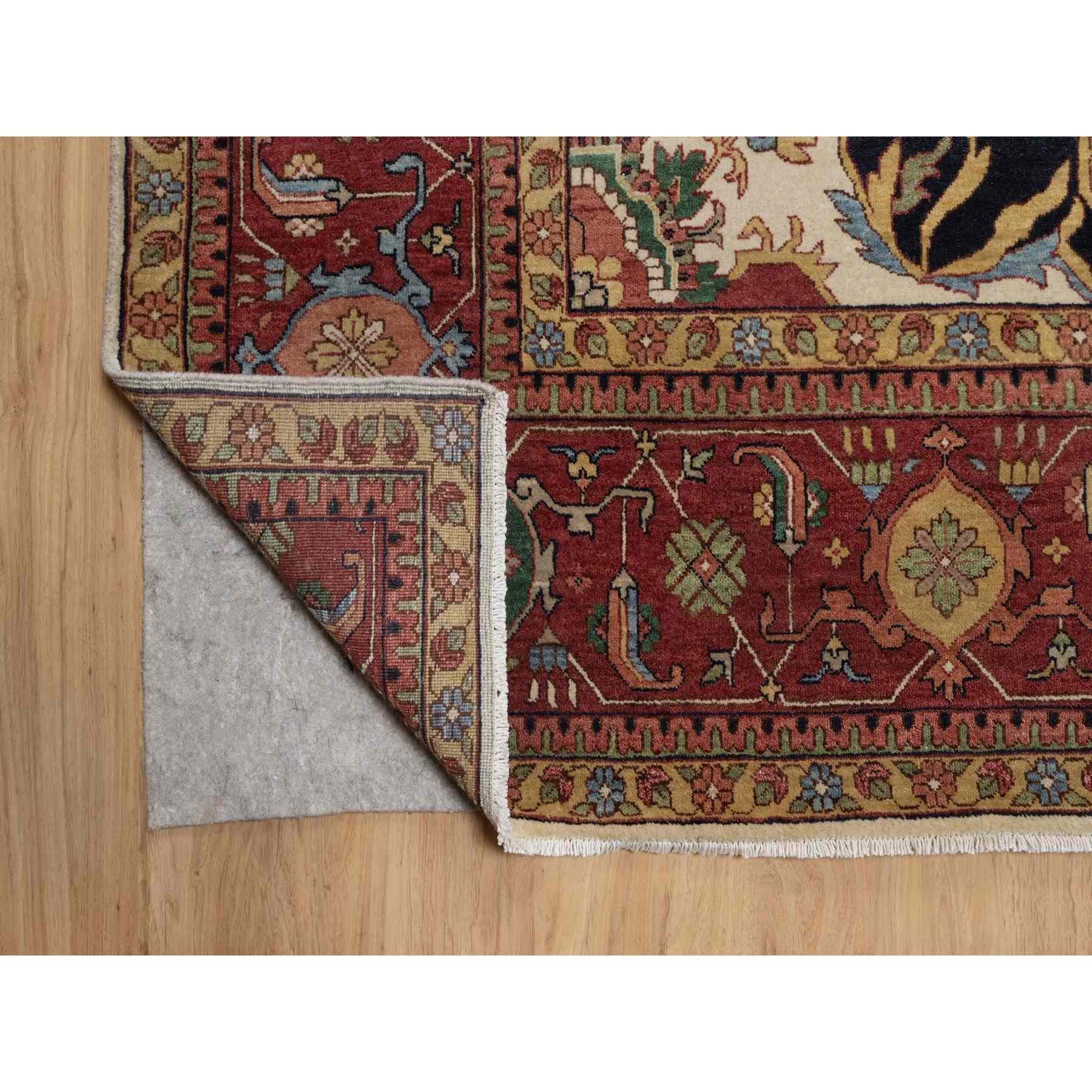 Heriz-Hand-Knotted-Rug-459735