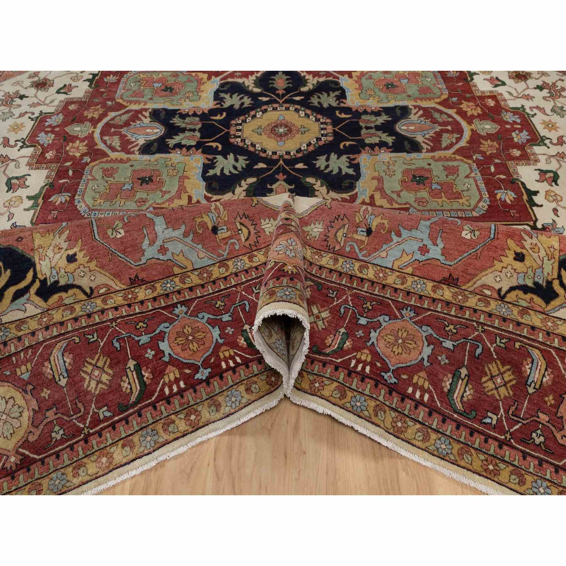 Heriz-Hand-Knotted-Rug-459735