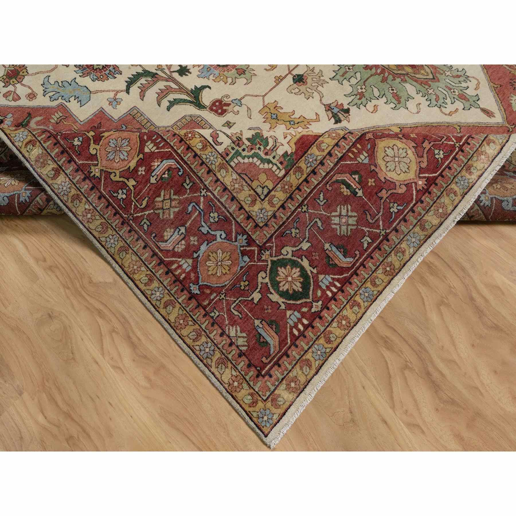 Heriz-Hand-Knotted-Rug-459735