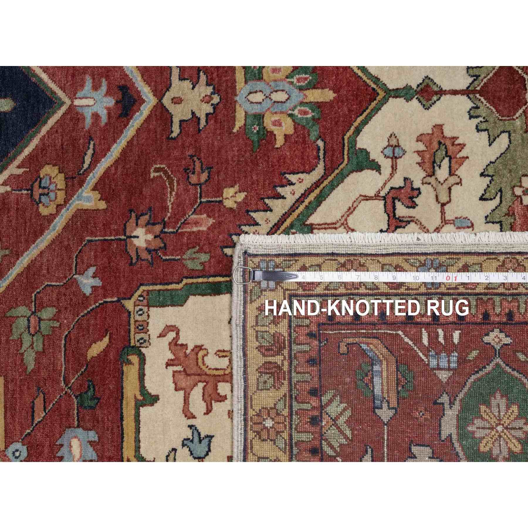 Heriz-Hand-Knotted-Rug-459735
