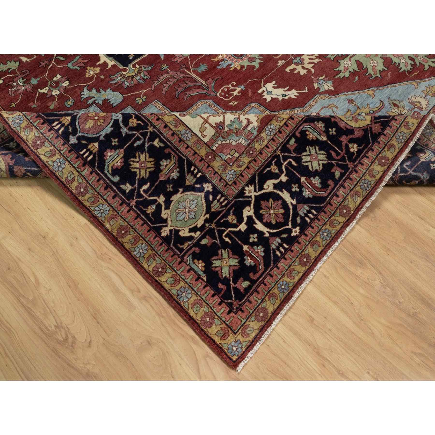 Heriz-Hand-Knotted-Rug-459740