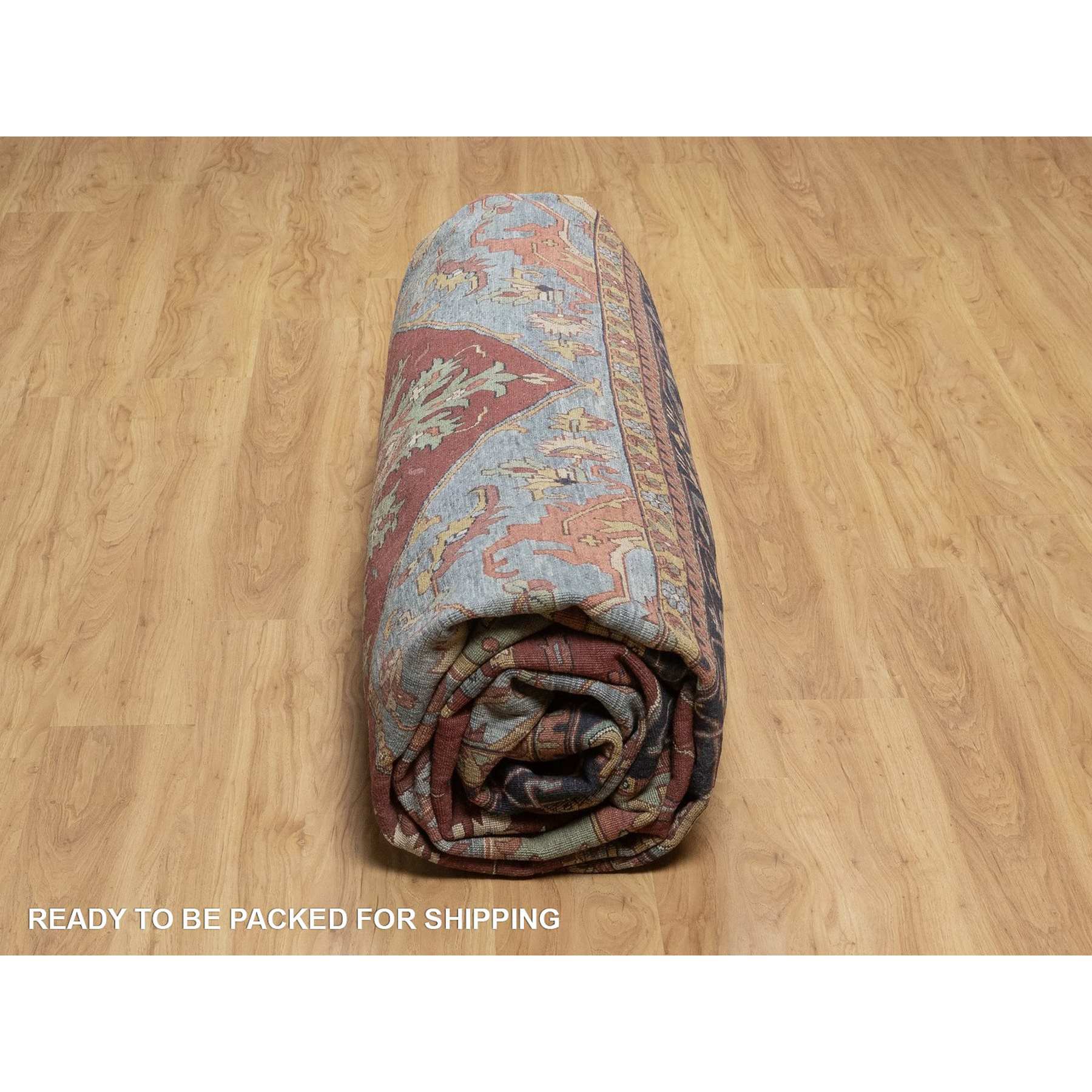 Heriz-Hand-Knotted-Rug-459740