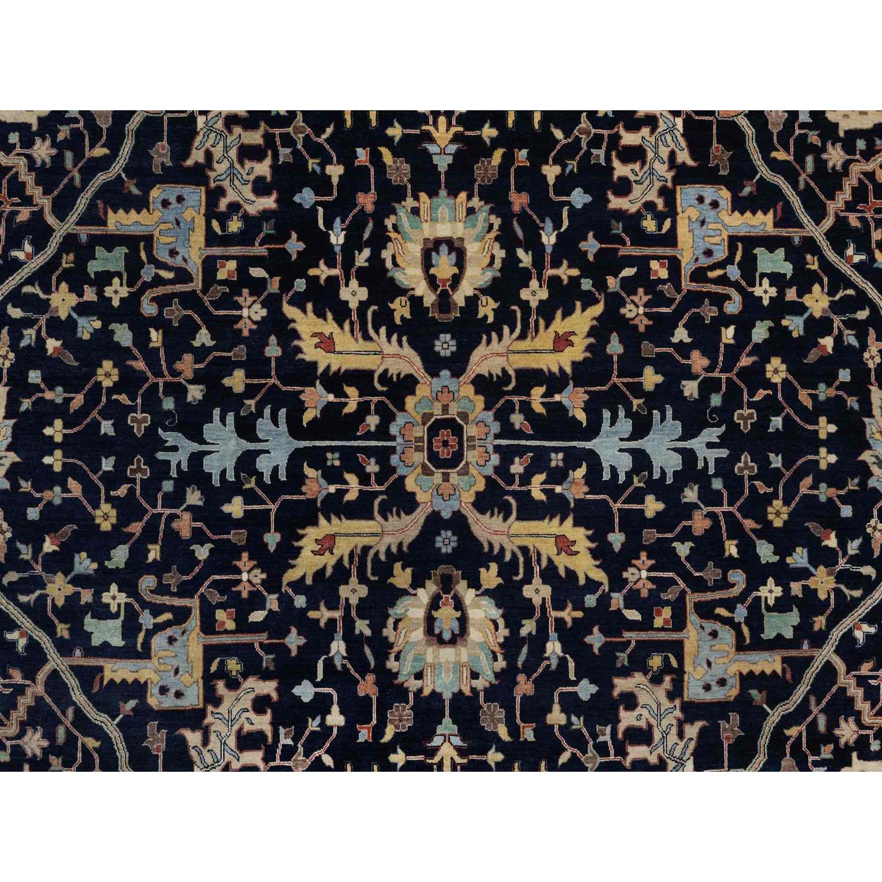 Heriz-Hand-Knotted-Rug-459755