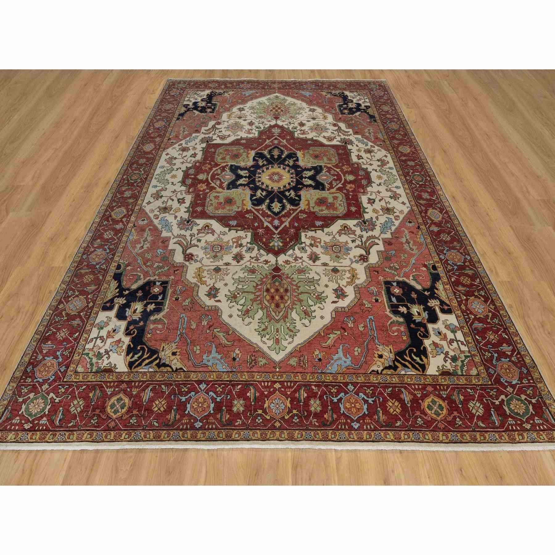 Heriz-Hand-Knotted-Rug-459795