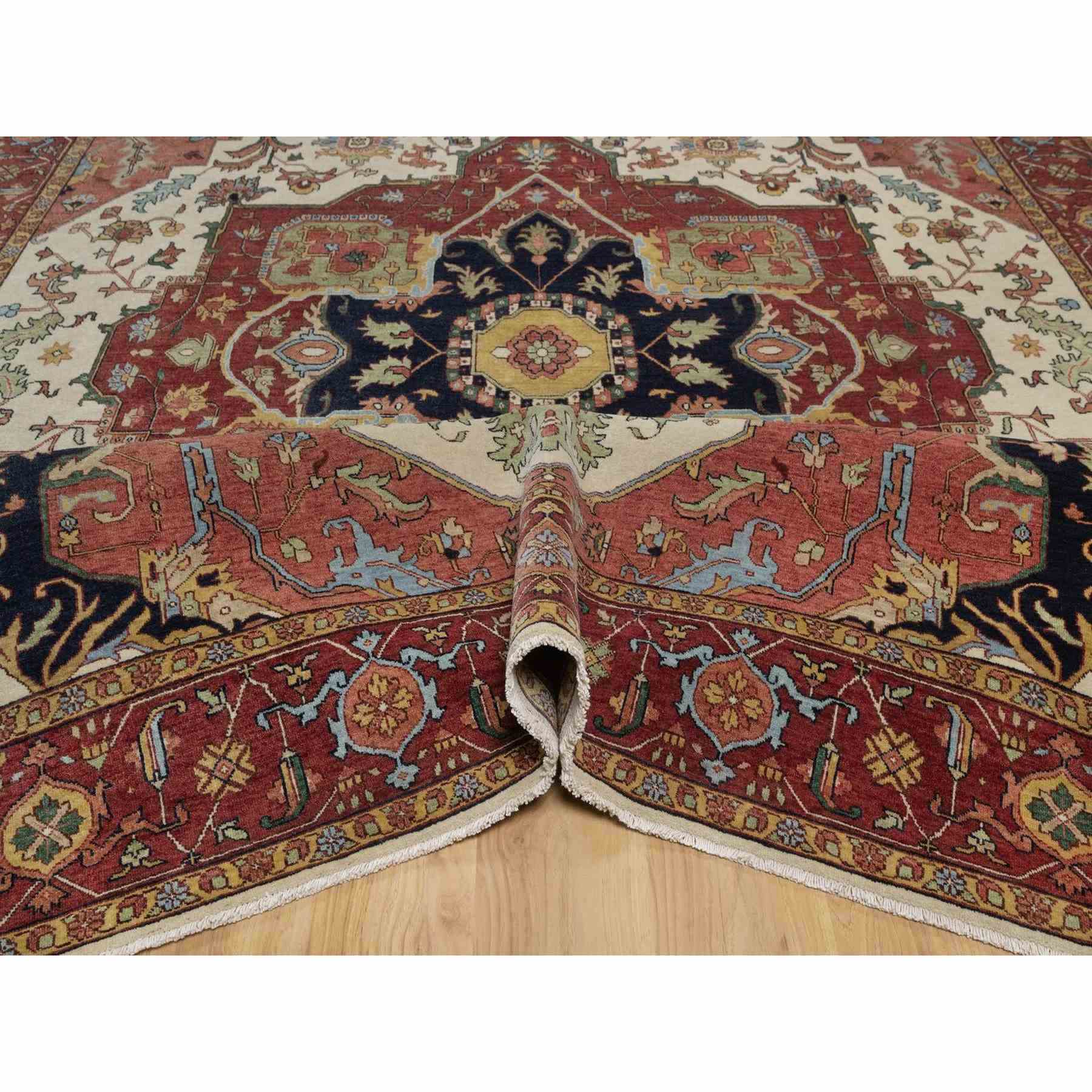 Heriz-Hand-Knotted-Rug-459795