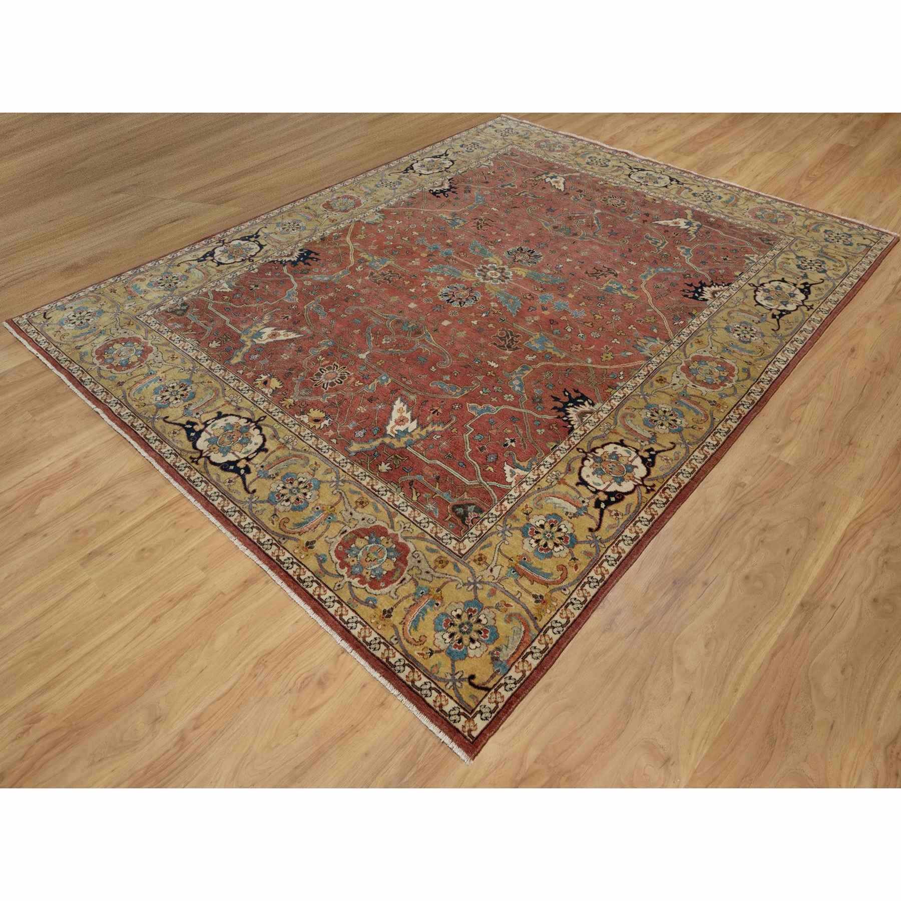 Heriz-Hand-Knotted-Rug-459800