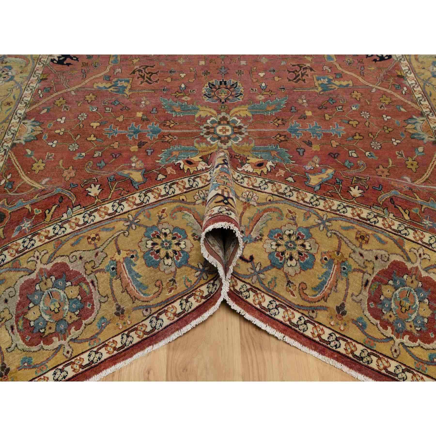 Heriz-Hand-Knotted-Rug-459800