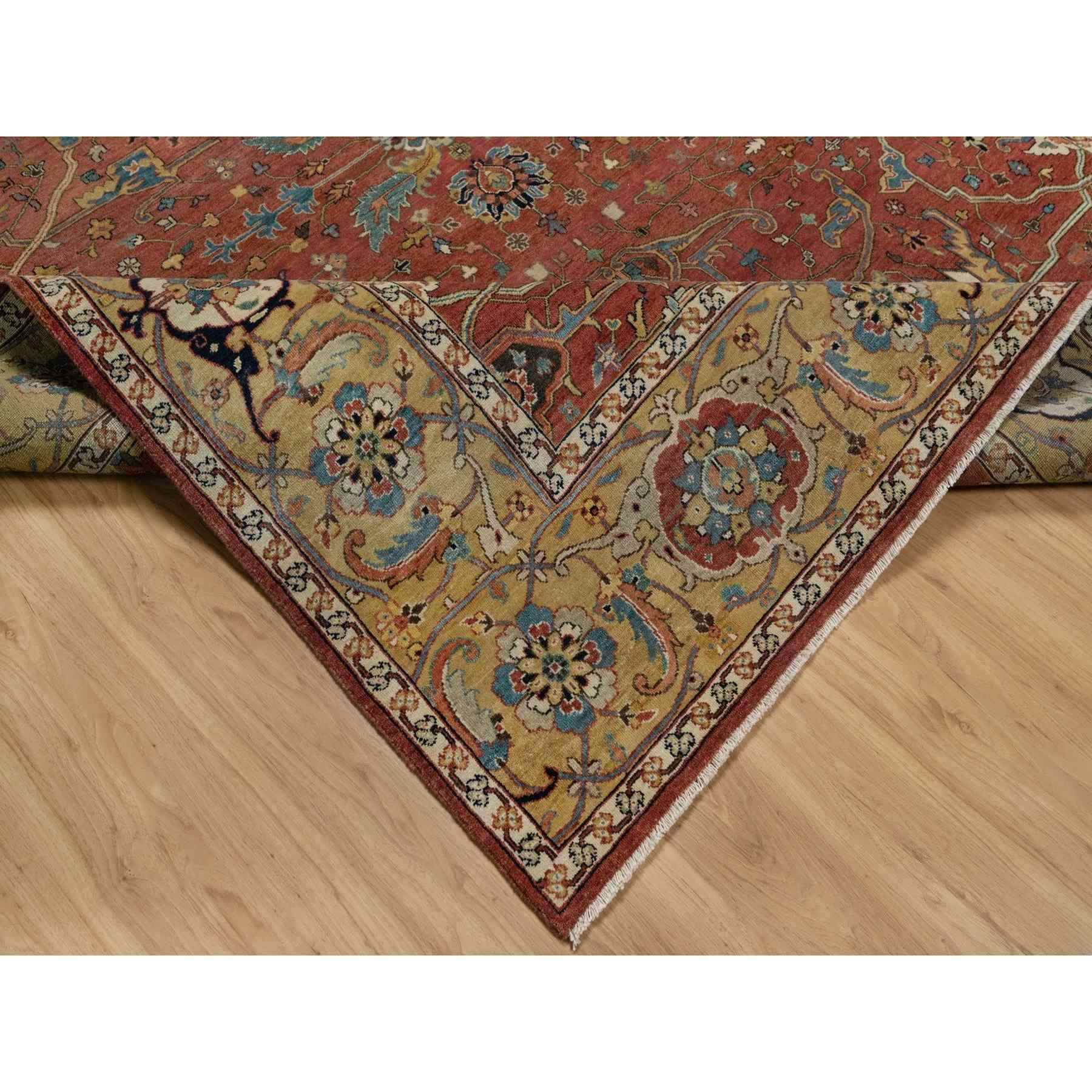 Heriz-Hand-Knotted-Rug-459800
