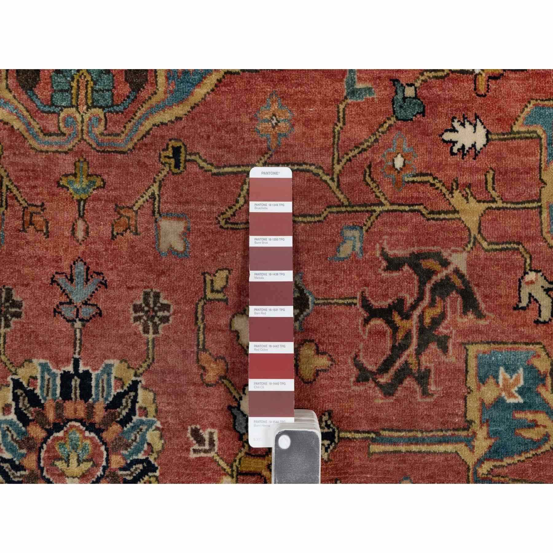 Heriz-Hand-Knotted-Rug-459800