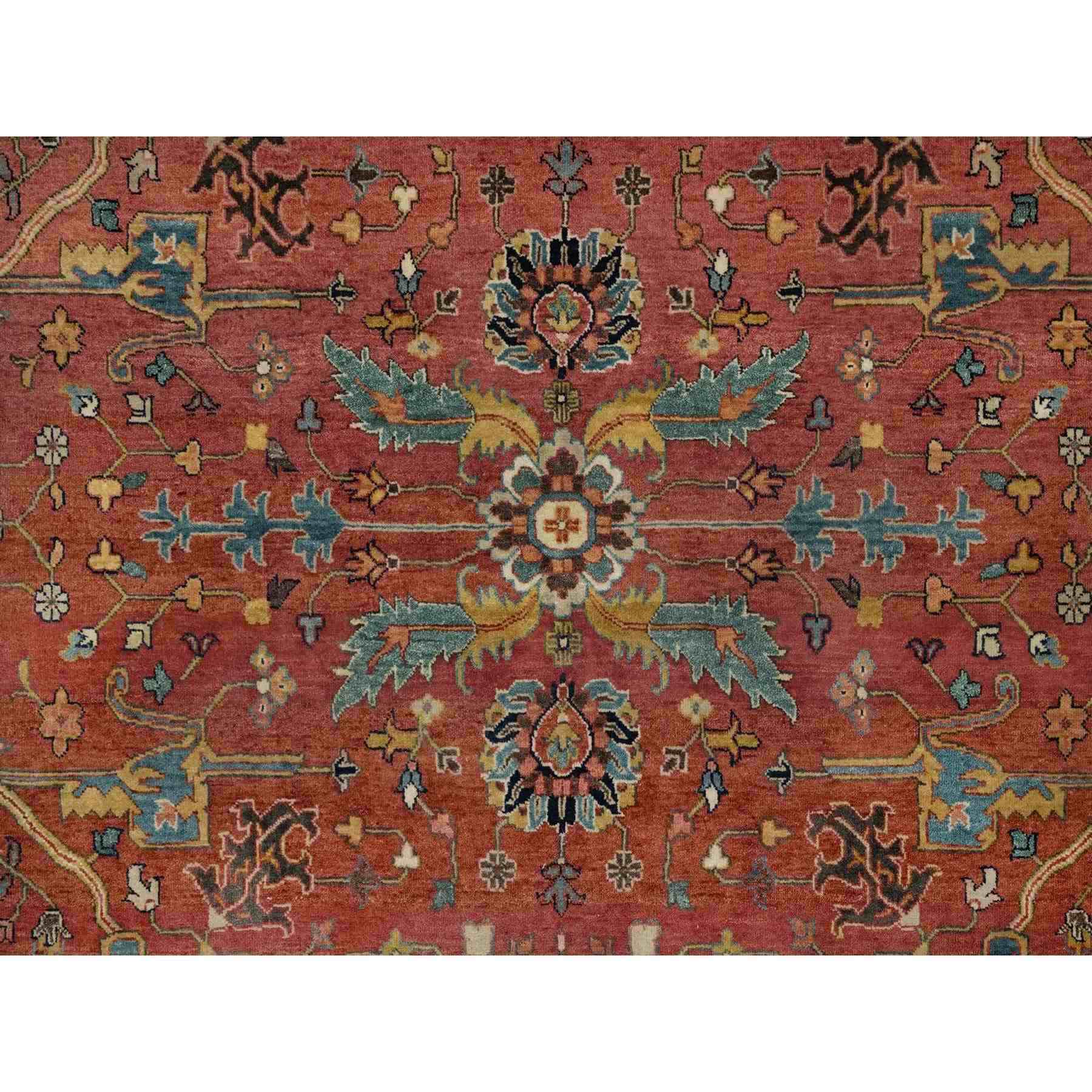 Heriz-Hand-Knotted-Rug-459800