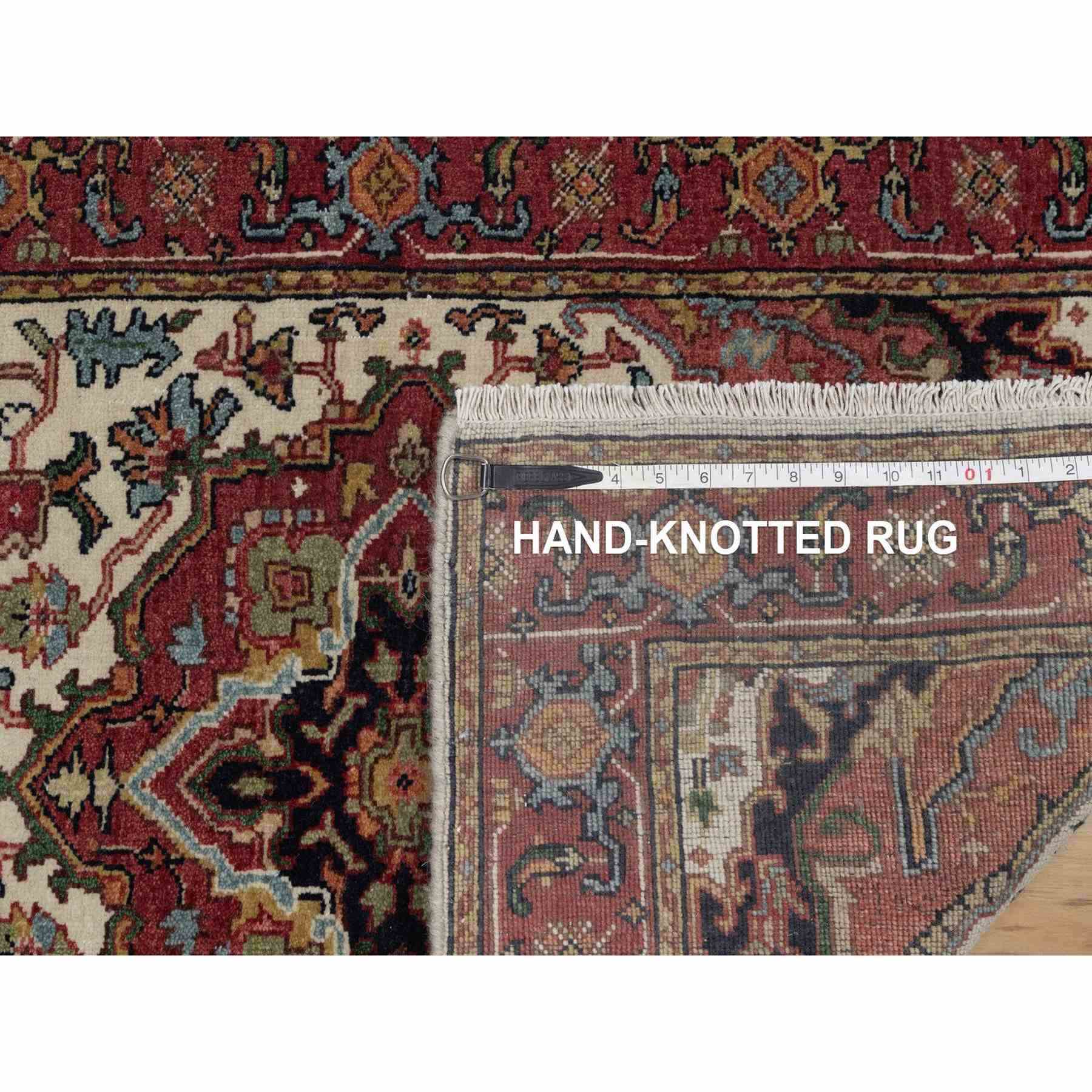 Heriz-Hand-Knotted-Rug-459805
