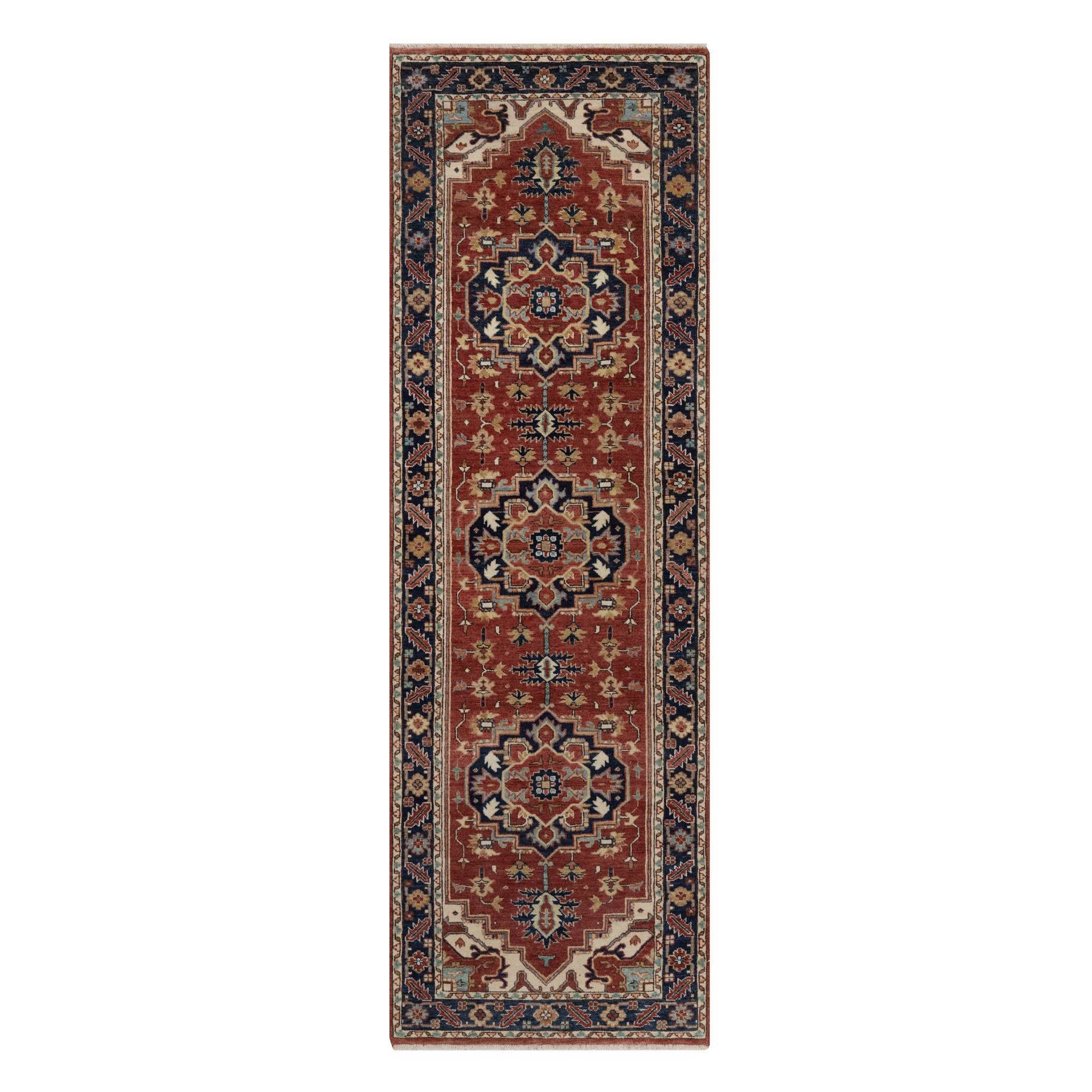 Heriz-Hand-Knotted-Rug-459815