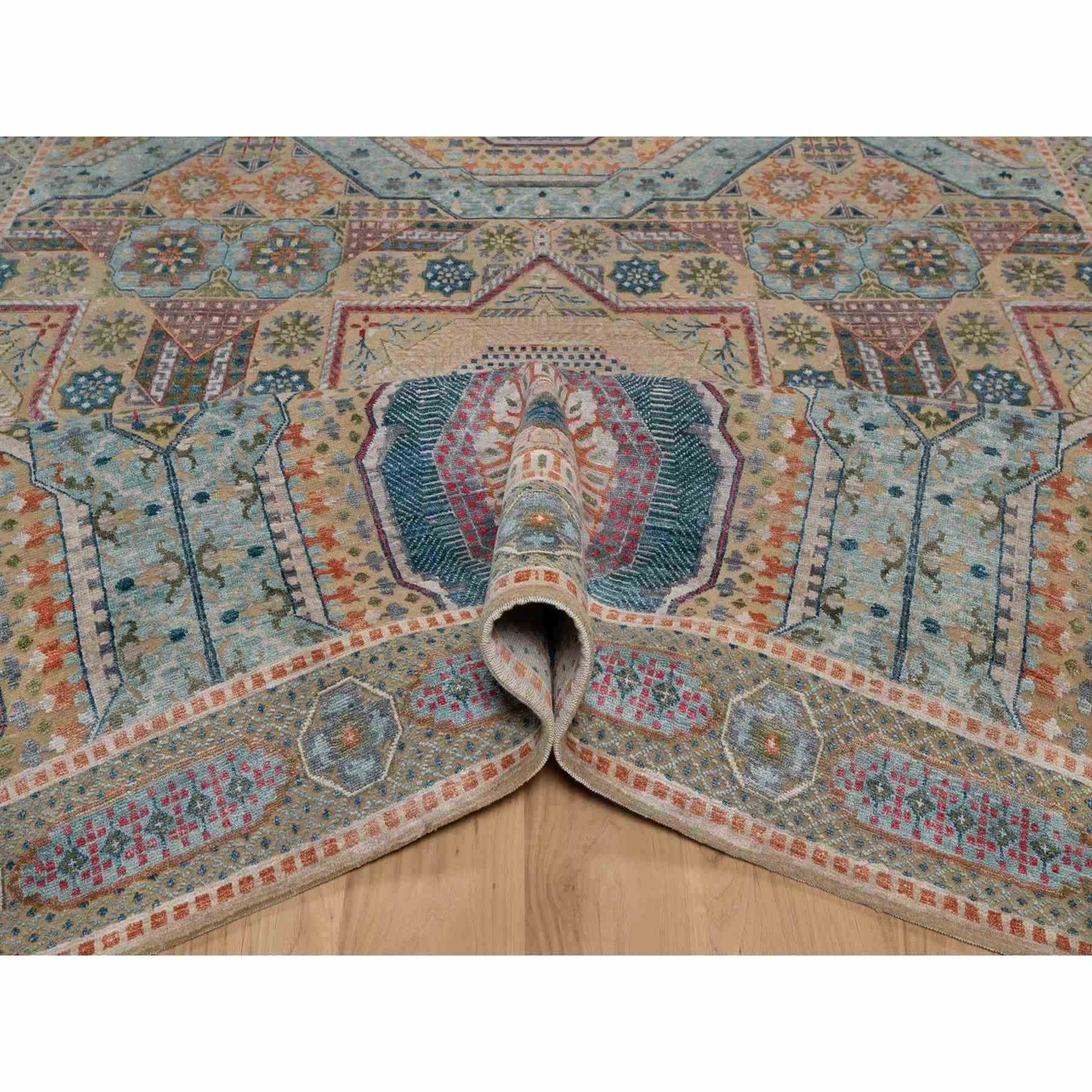 Mamluk-Hand-Knotted-Rug-459470